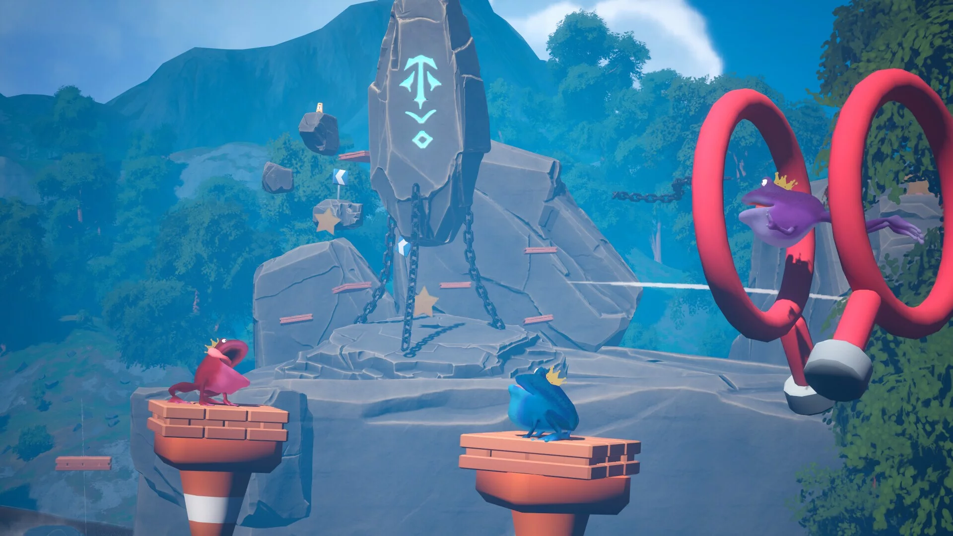 Изображение игры: Frog Jump