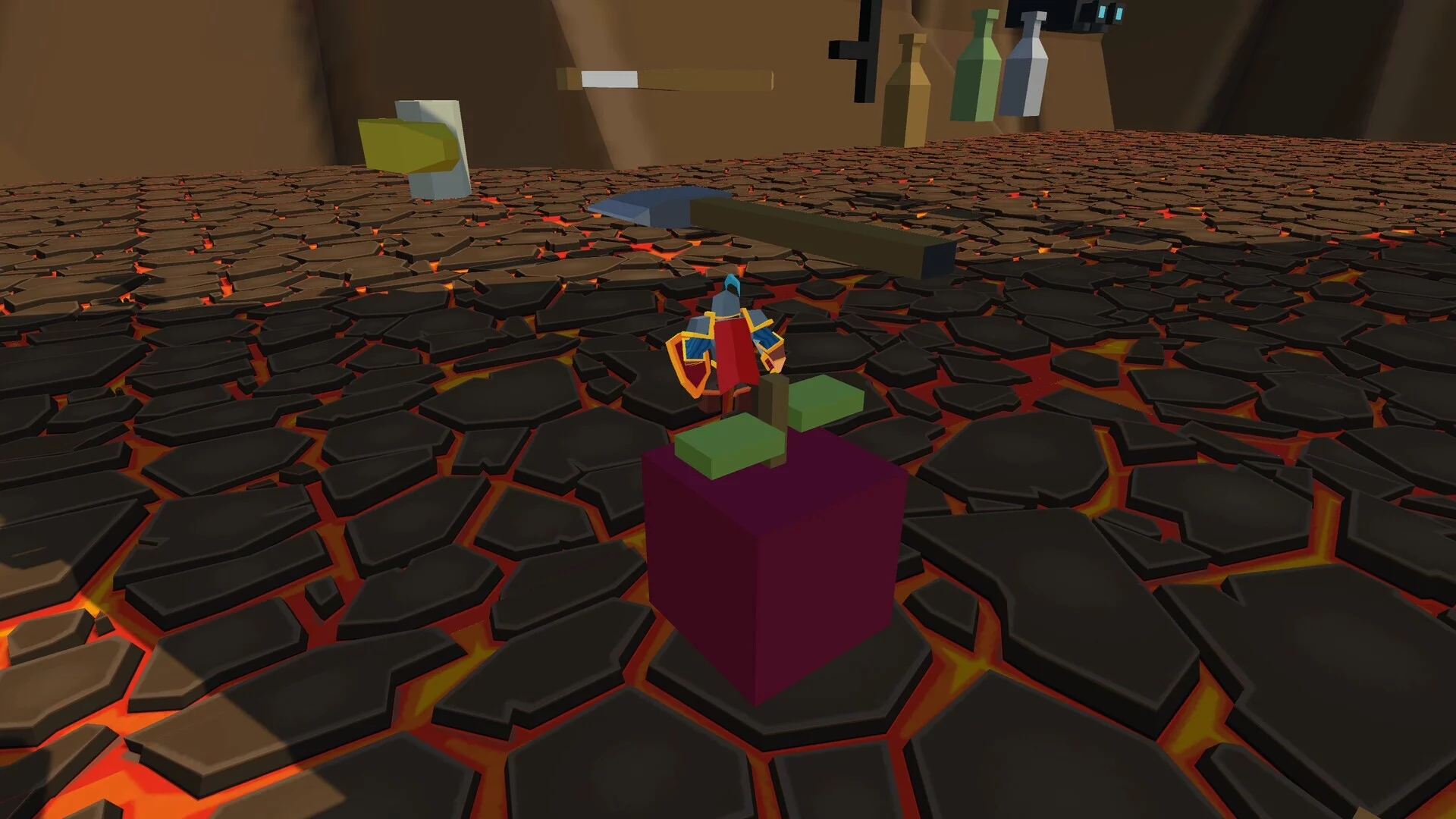 Изображение игры: Volcano Jumper