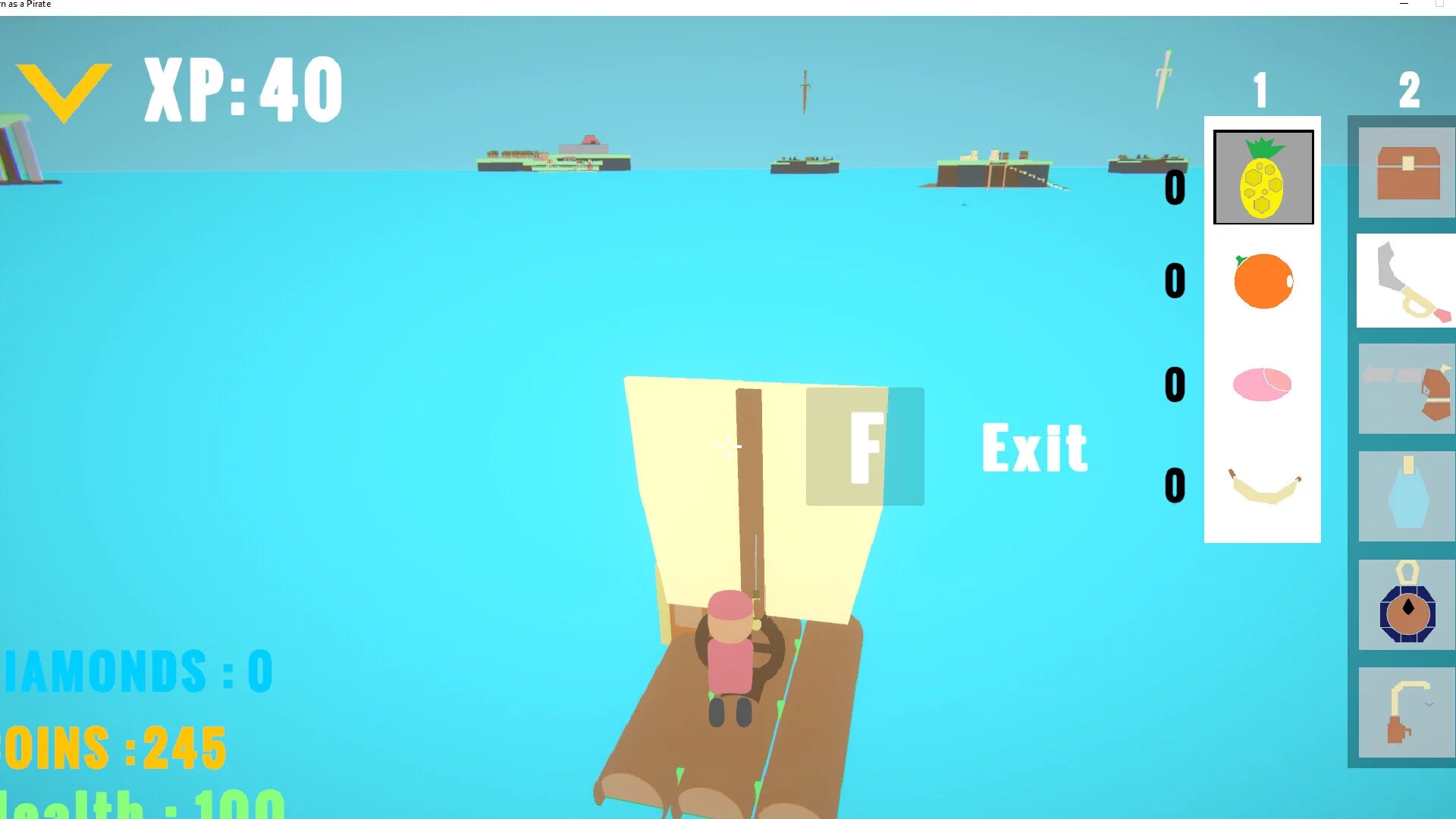 Изображение игры: Born as a Pirate