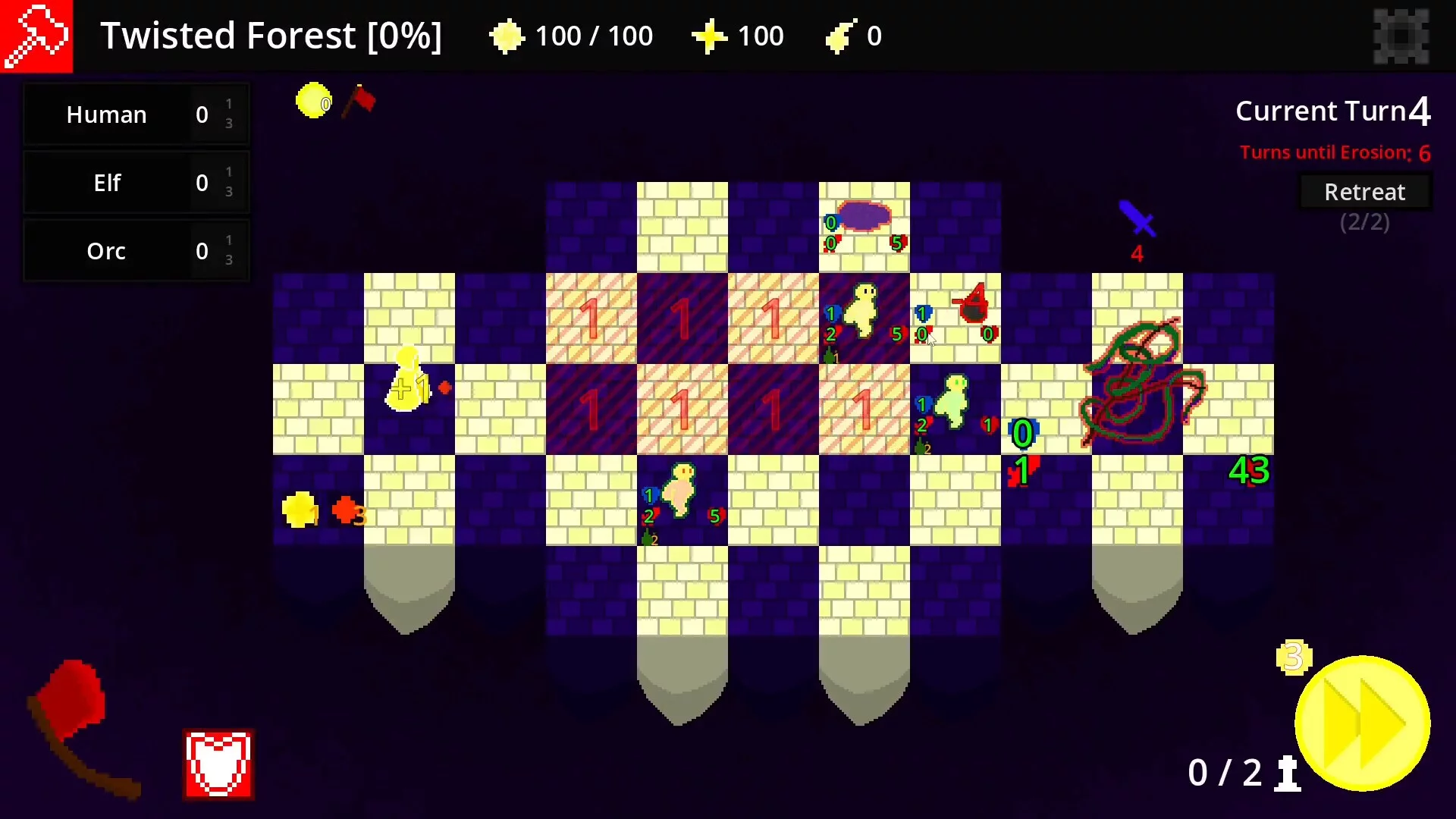 Изображение игры: Three Legions: Erosion of the Abyss