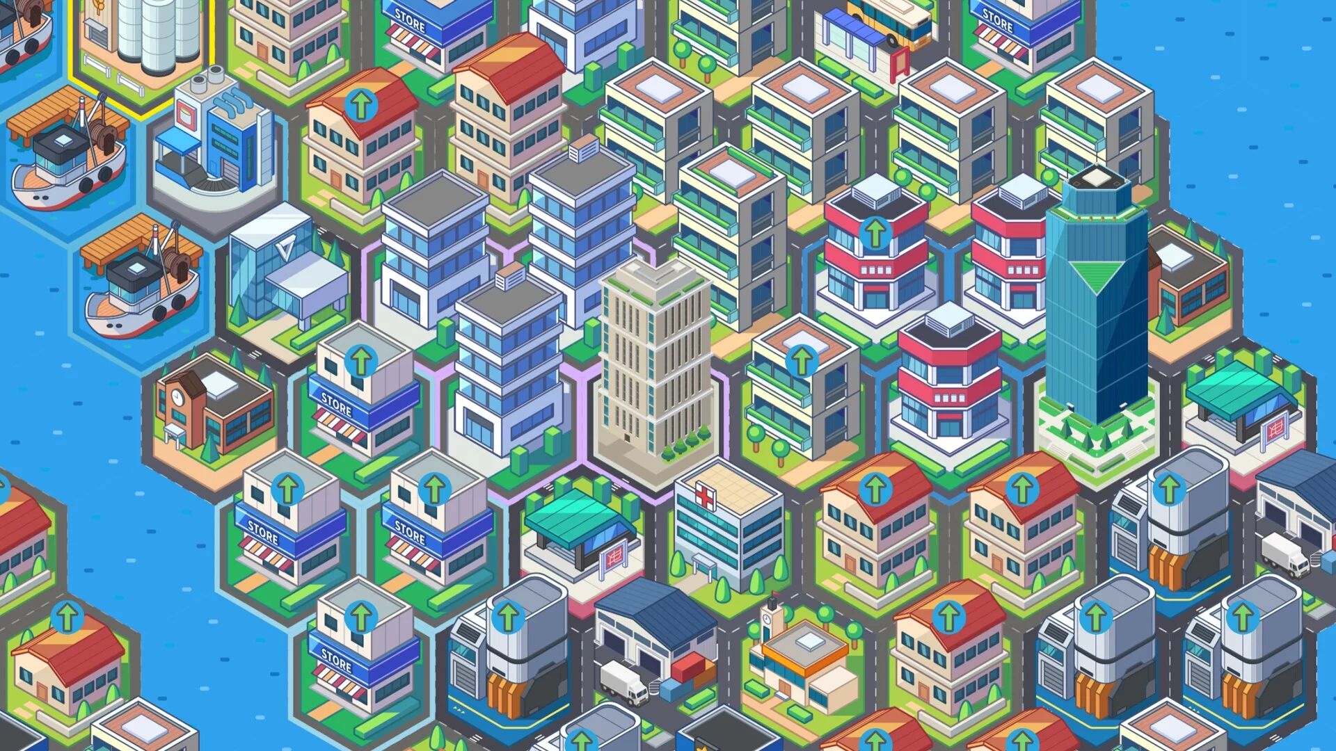 Изображение игры: Skyline Urban Story