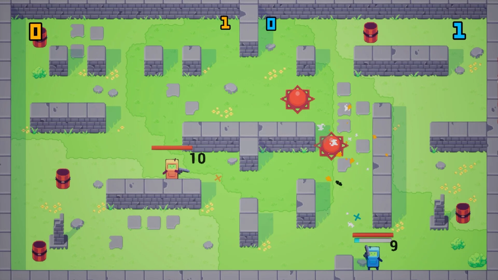 Изображение игры: Robots with Guns