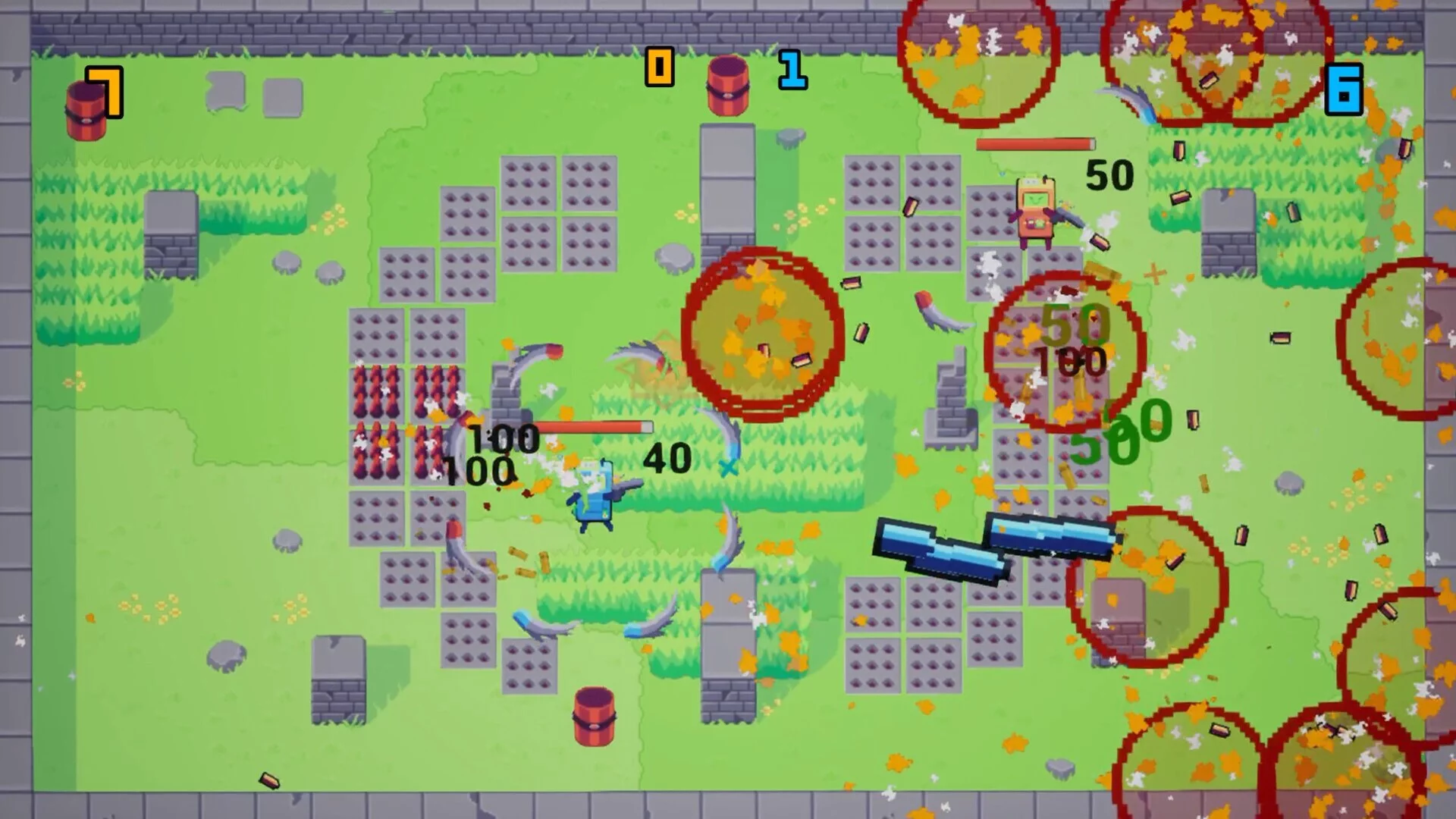 Изображение игры: Robots with Guns