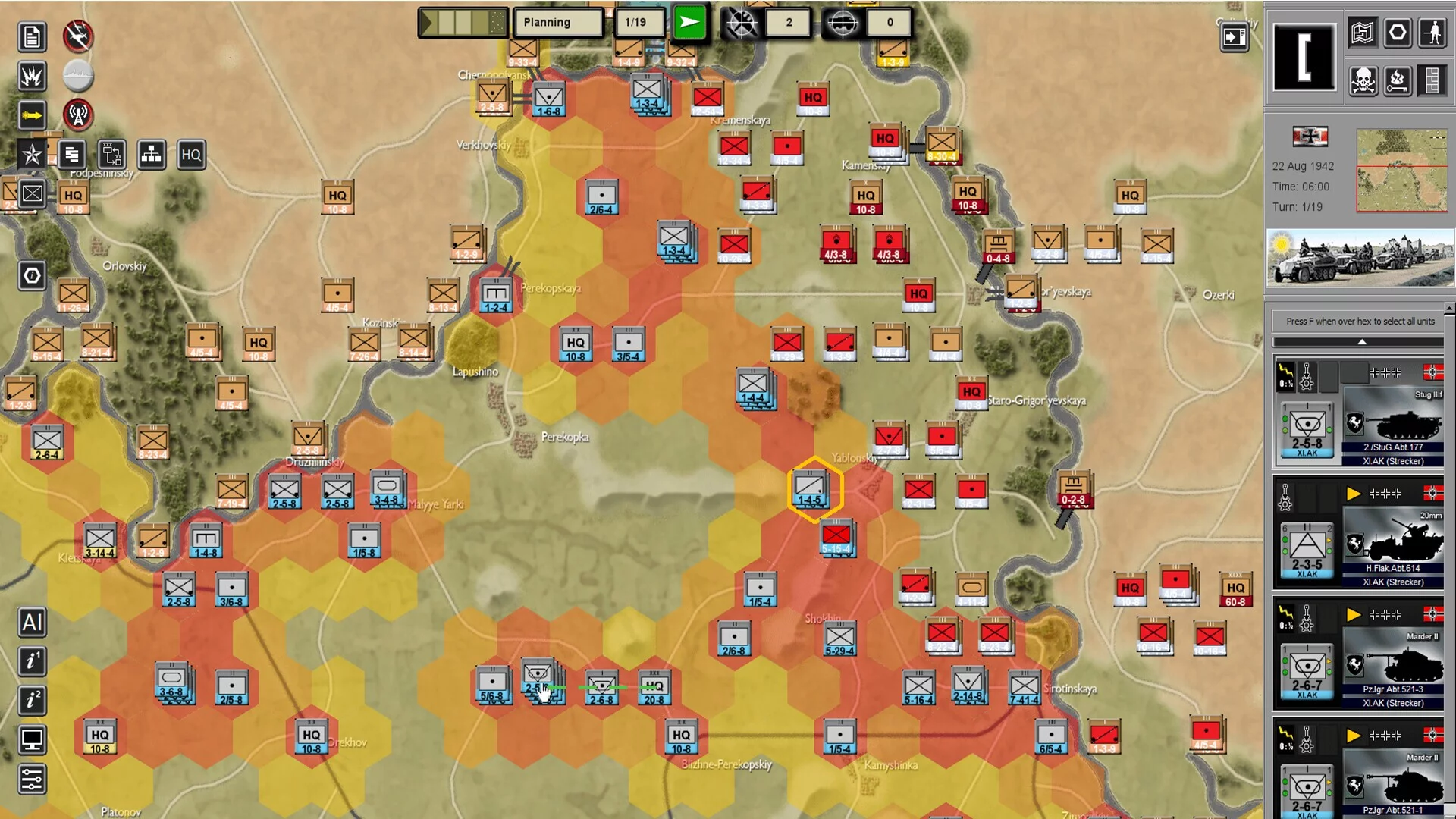 Изображение игры: WEGO World War II: Stalingrad