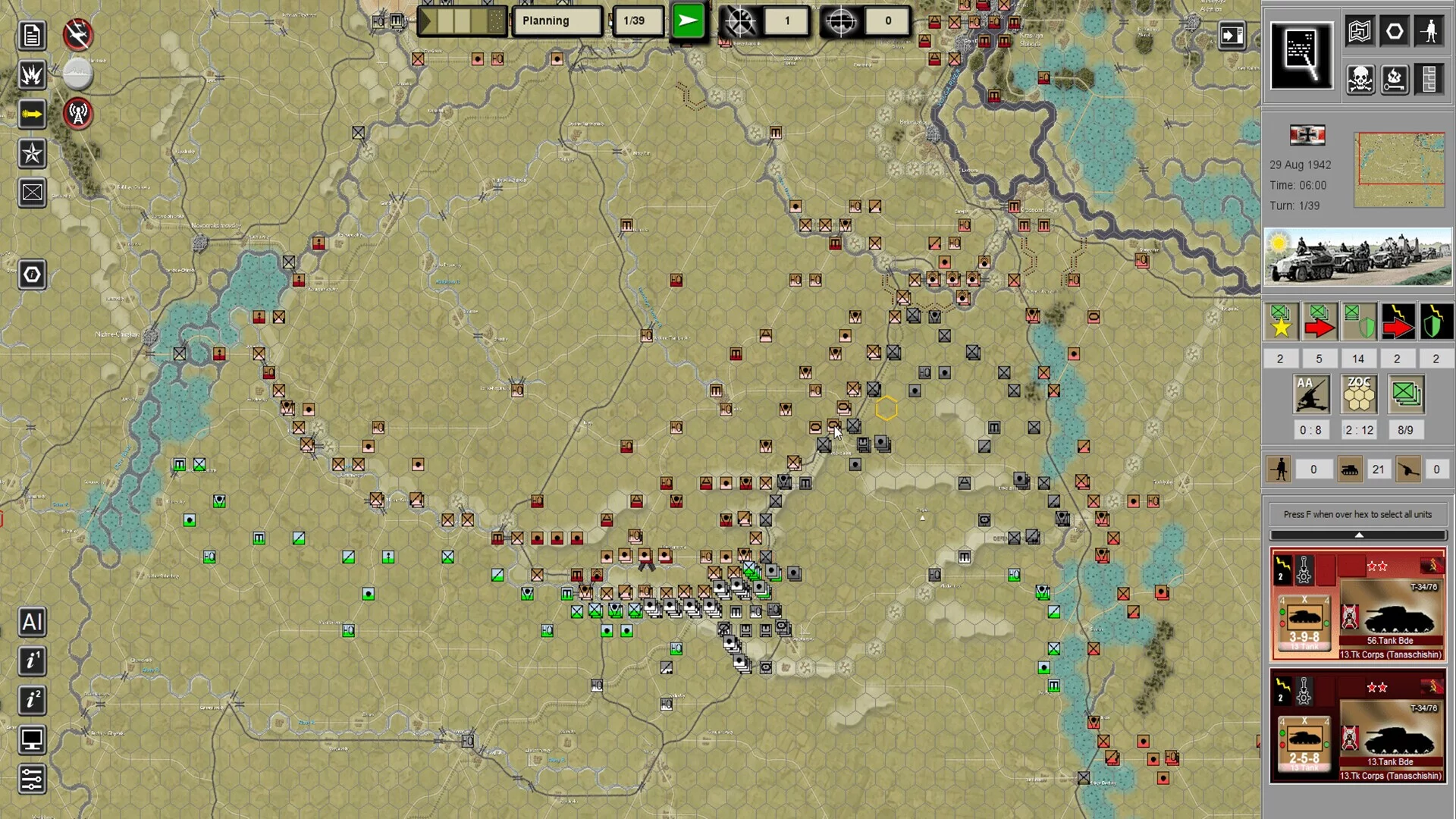 Изображение игры: WEGO World War II: Stalingrad