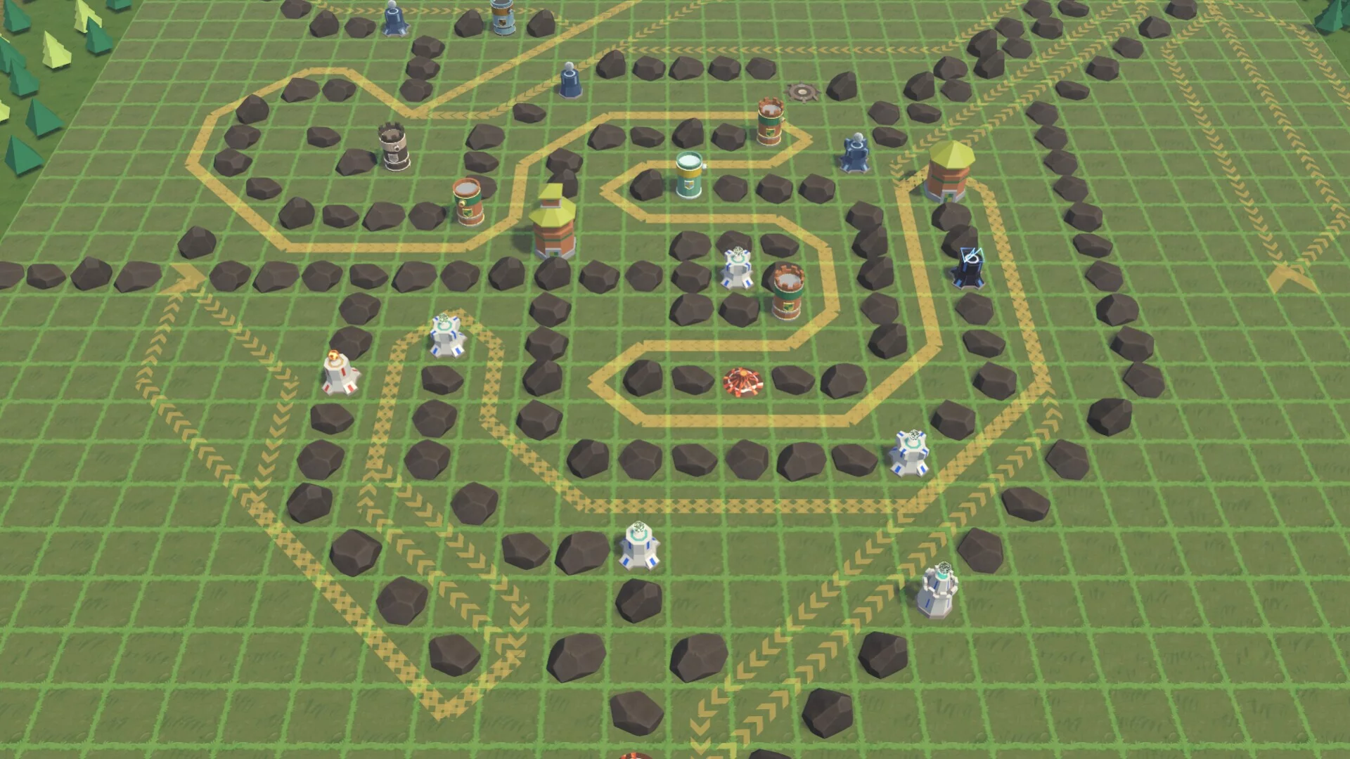Изображение игры: Pathless Maze TD