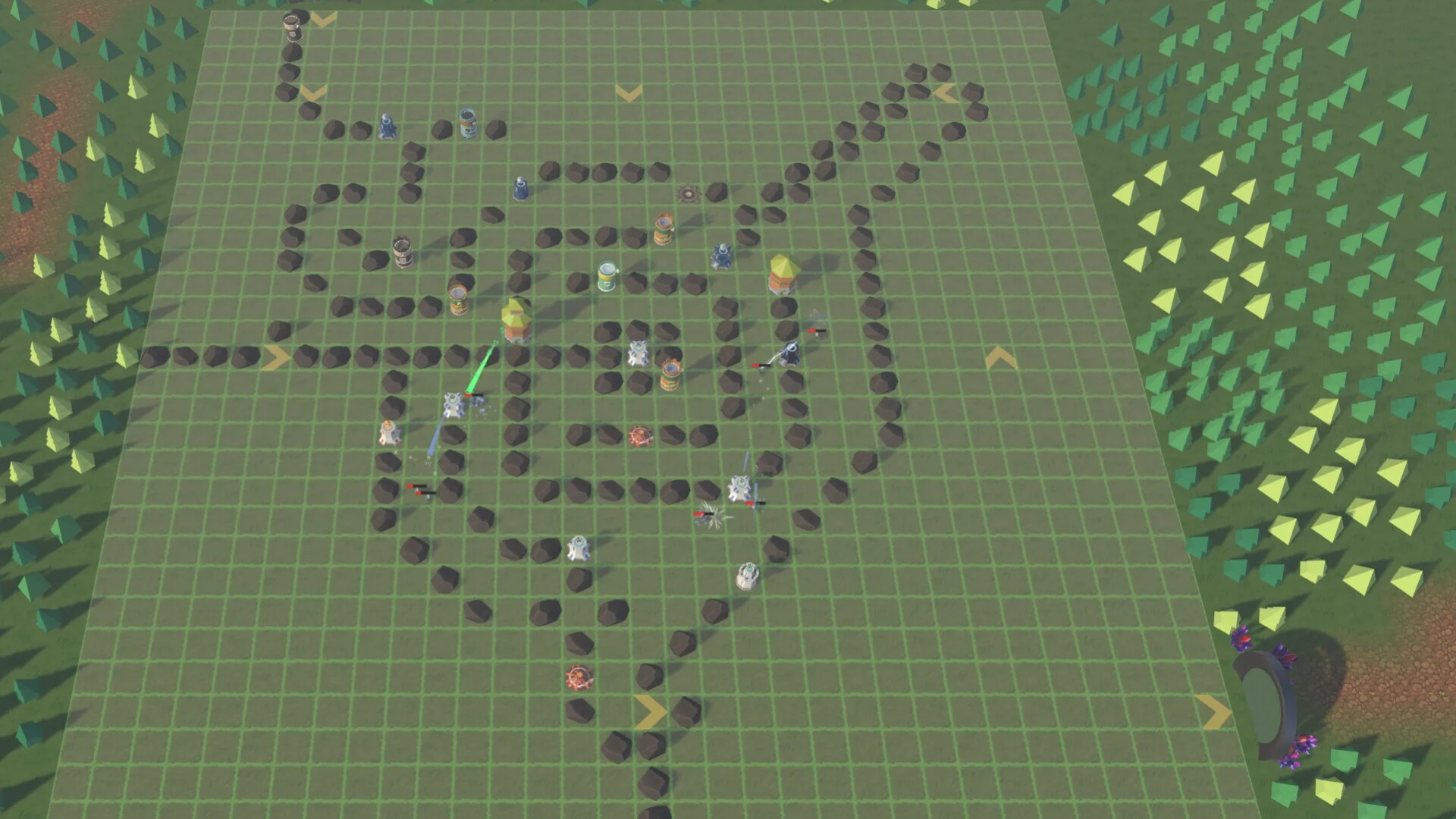 Изображение игры: Pathless Maze TD