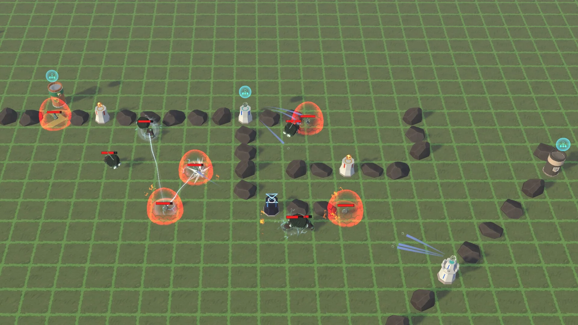 Изображение игры: Pathless Maze TD