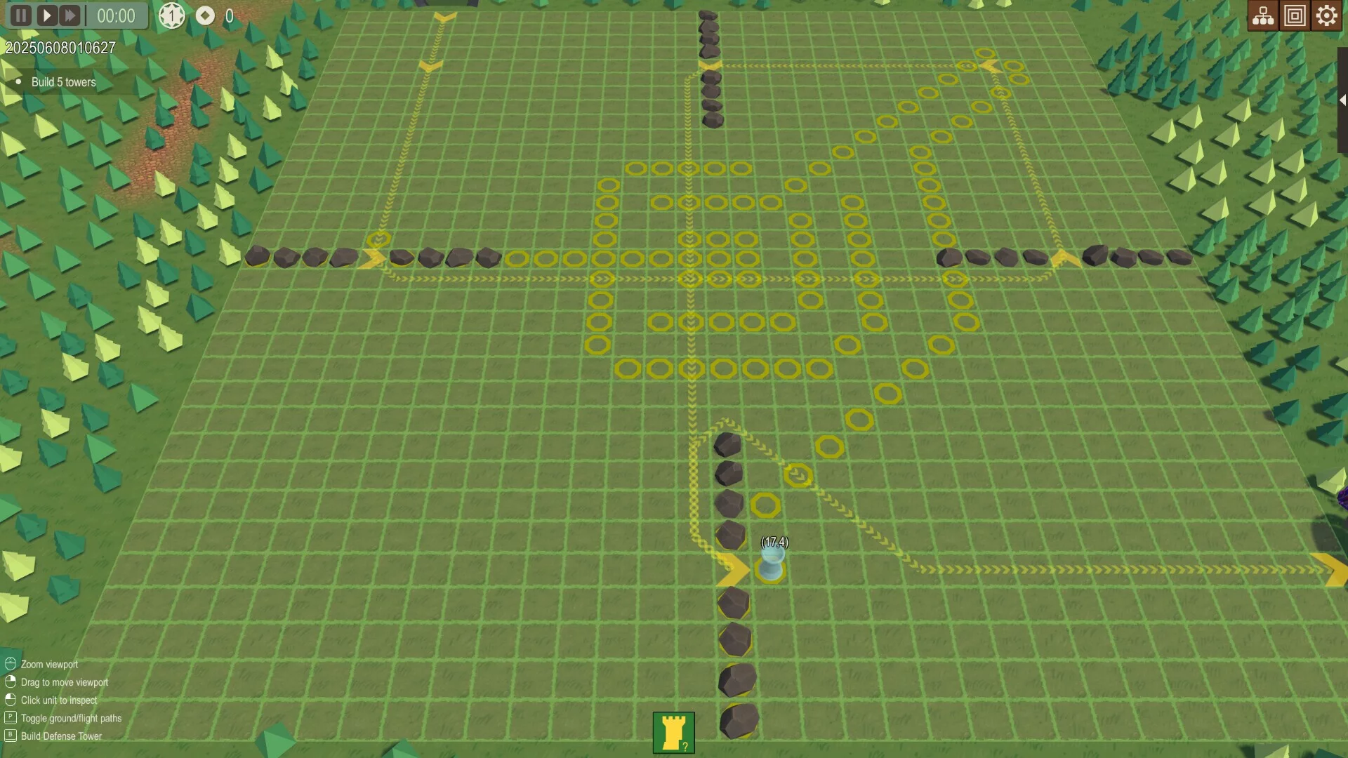 Изображение игры: Pathless Maze TD