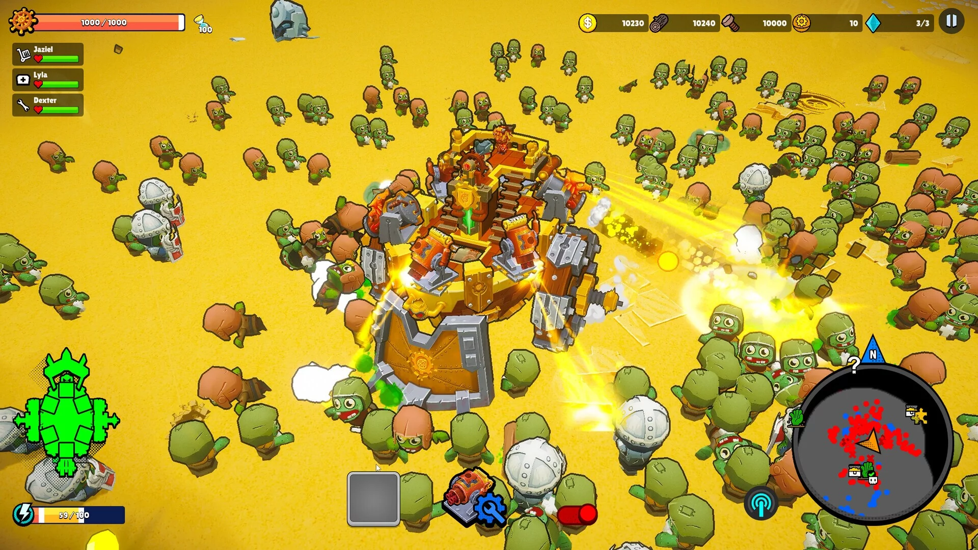 Изображение игры: Zombie Rollerz: The Last Ship