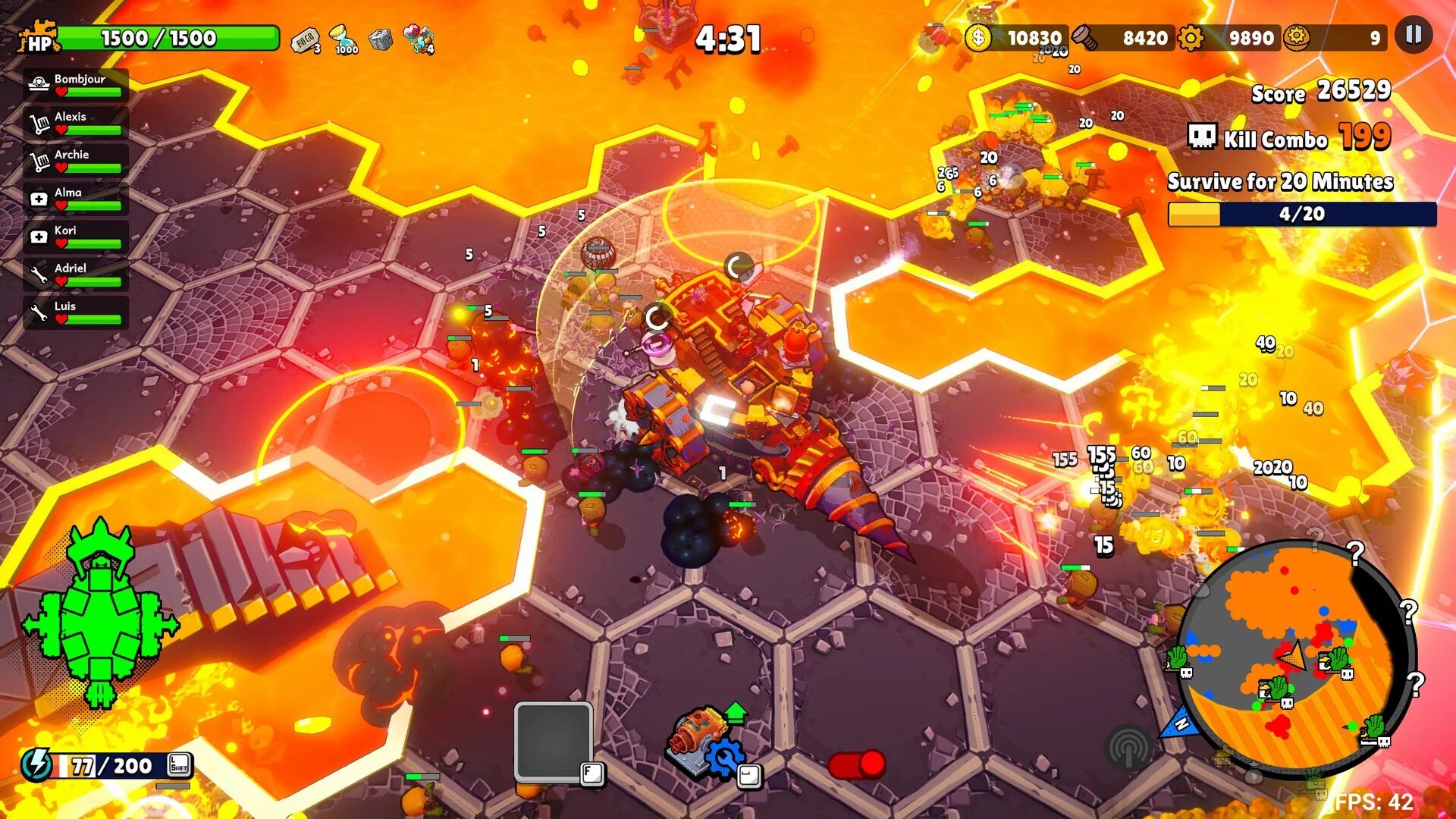 Изображение игры: Zombie Rollerz: The Last Ship