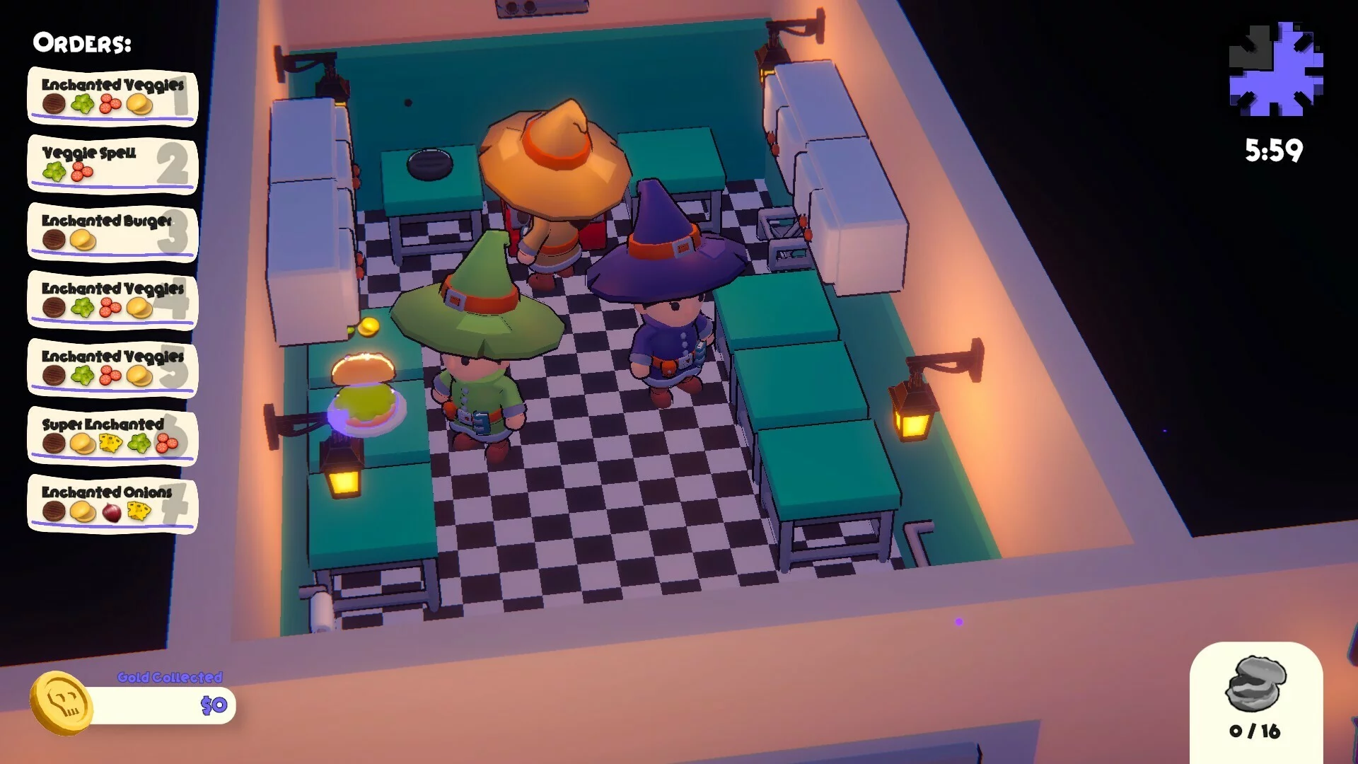 Изображение игры: Burger Witch