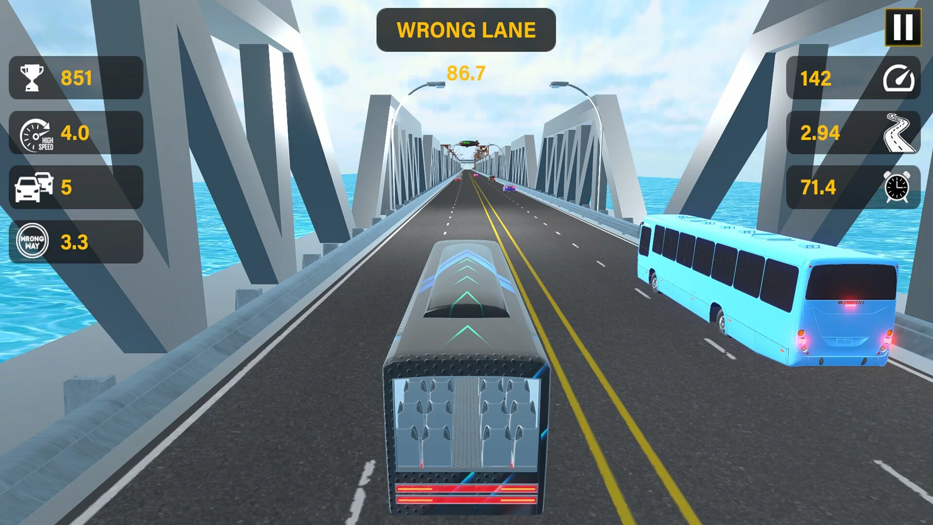 Изображение игры: Highway Bus Rush