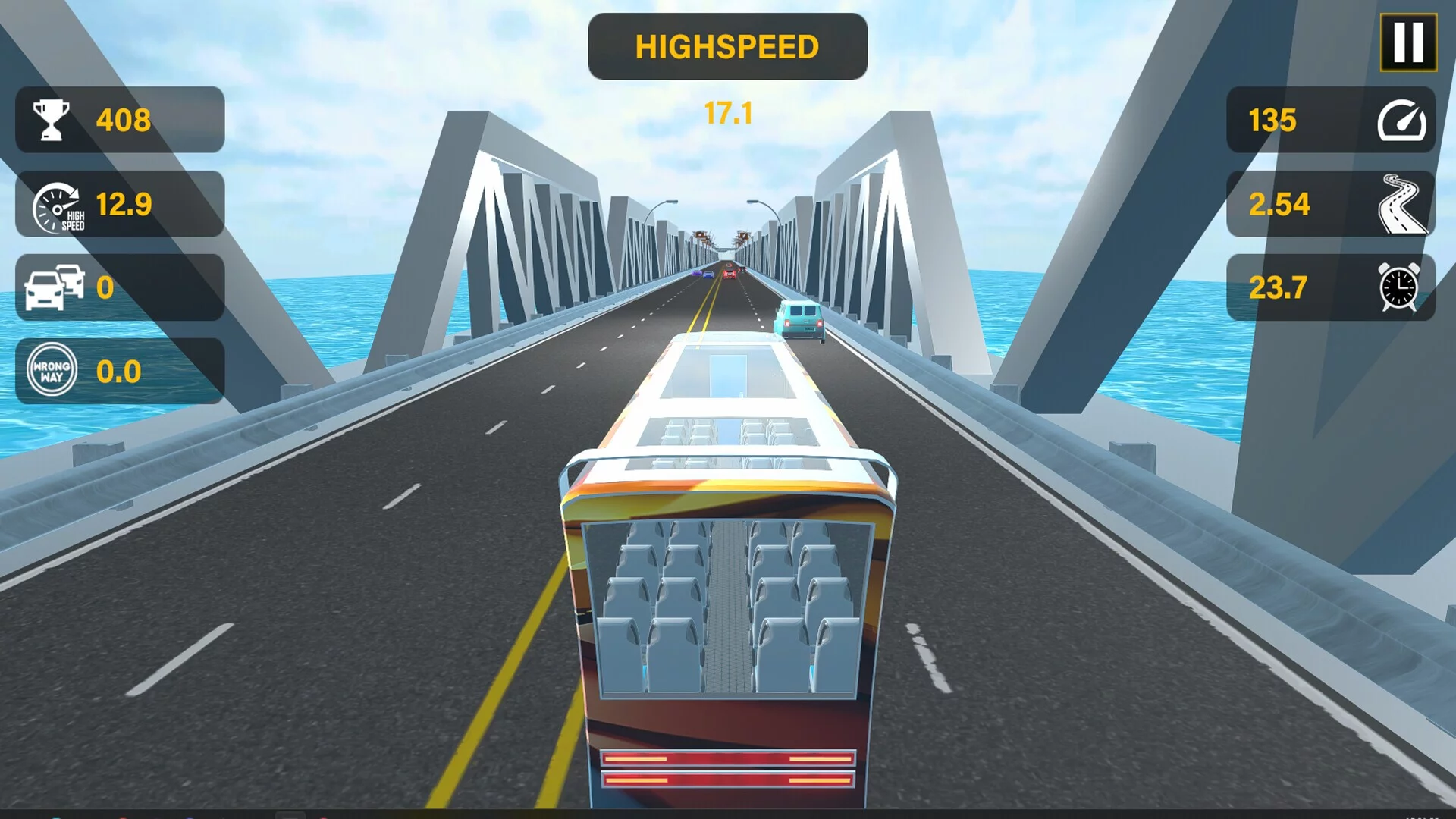 Изображение игры: Highway Bus Rush