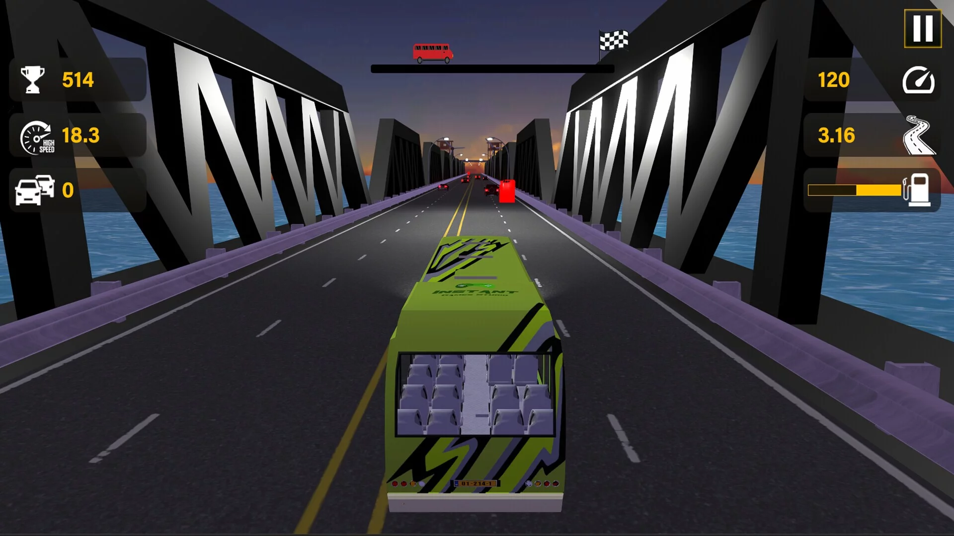 Изображение игры: Highway Bus Rush
