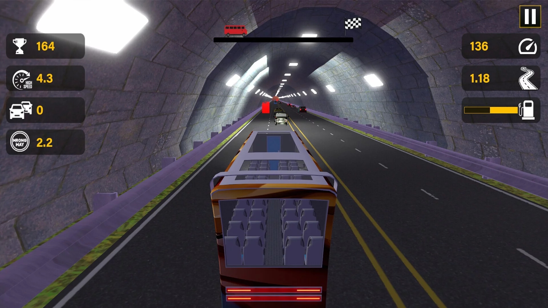 Изображение игры: Highway Bus Rush