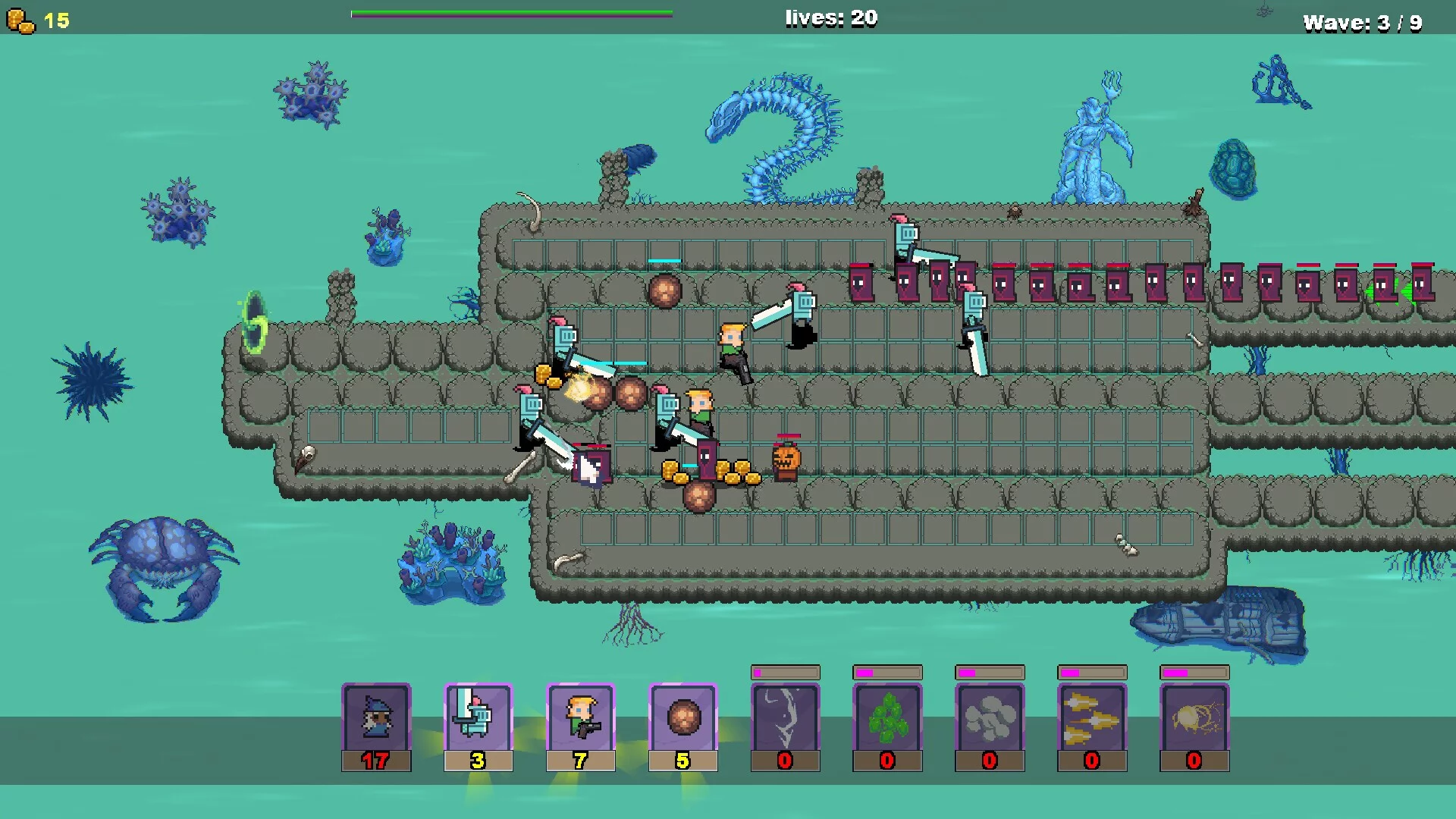Изображение игры: The Last Hearth Defense