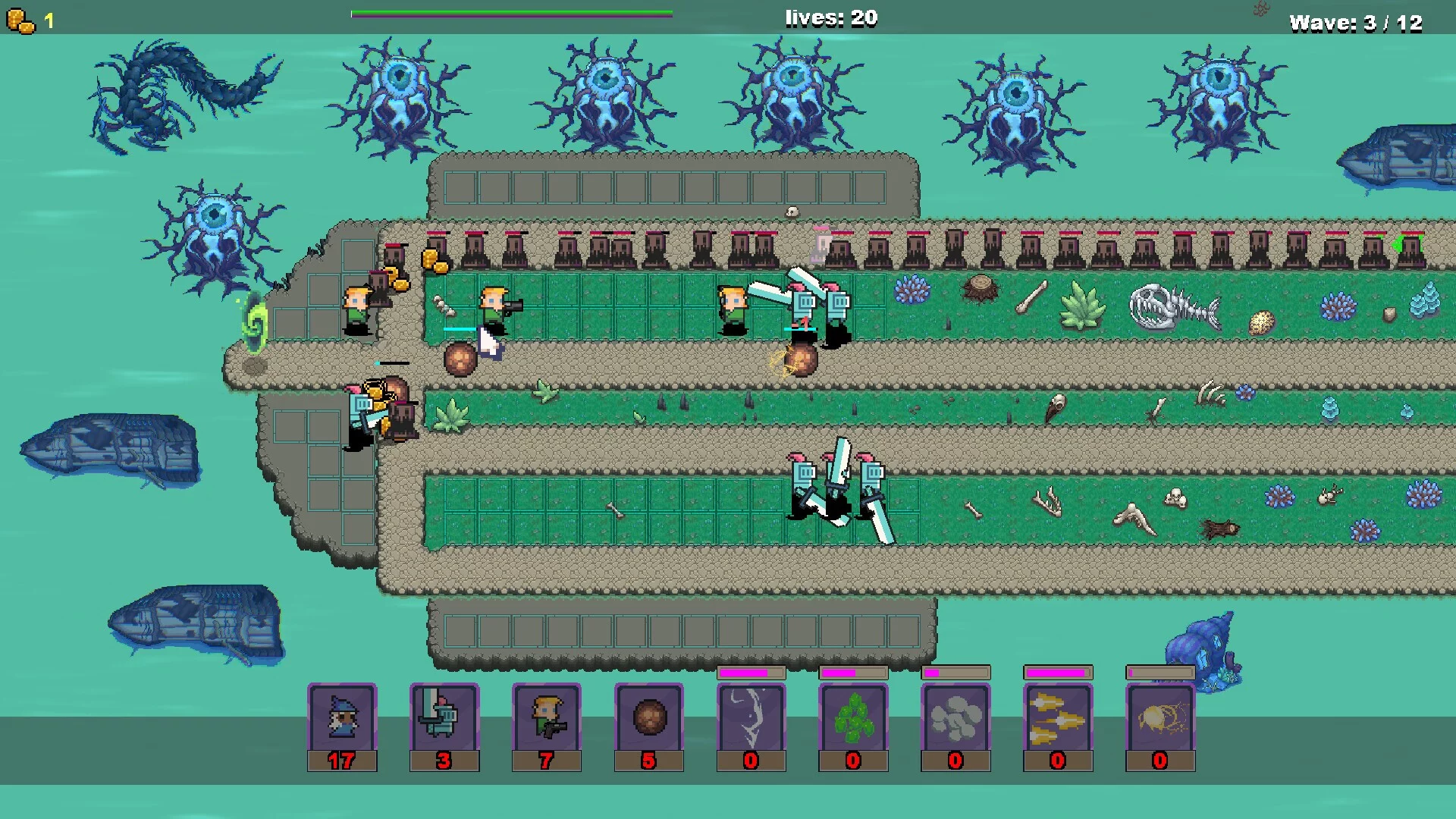 Изображение игры: The Last Hearth Defense