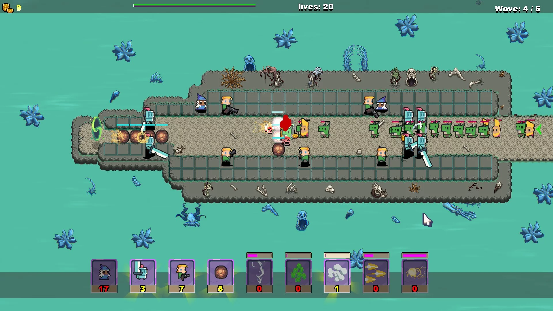 Изображение игры: The Last Hearth Defense
