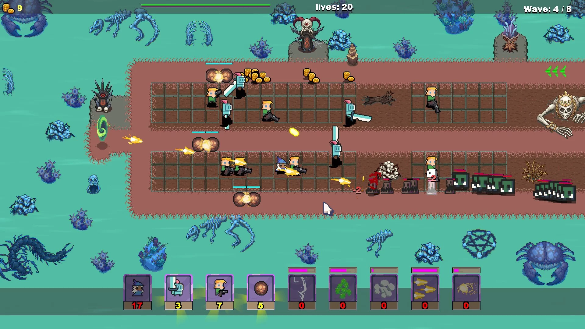 Изображение игры: The Last Hearth Defense