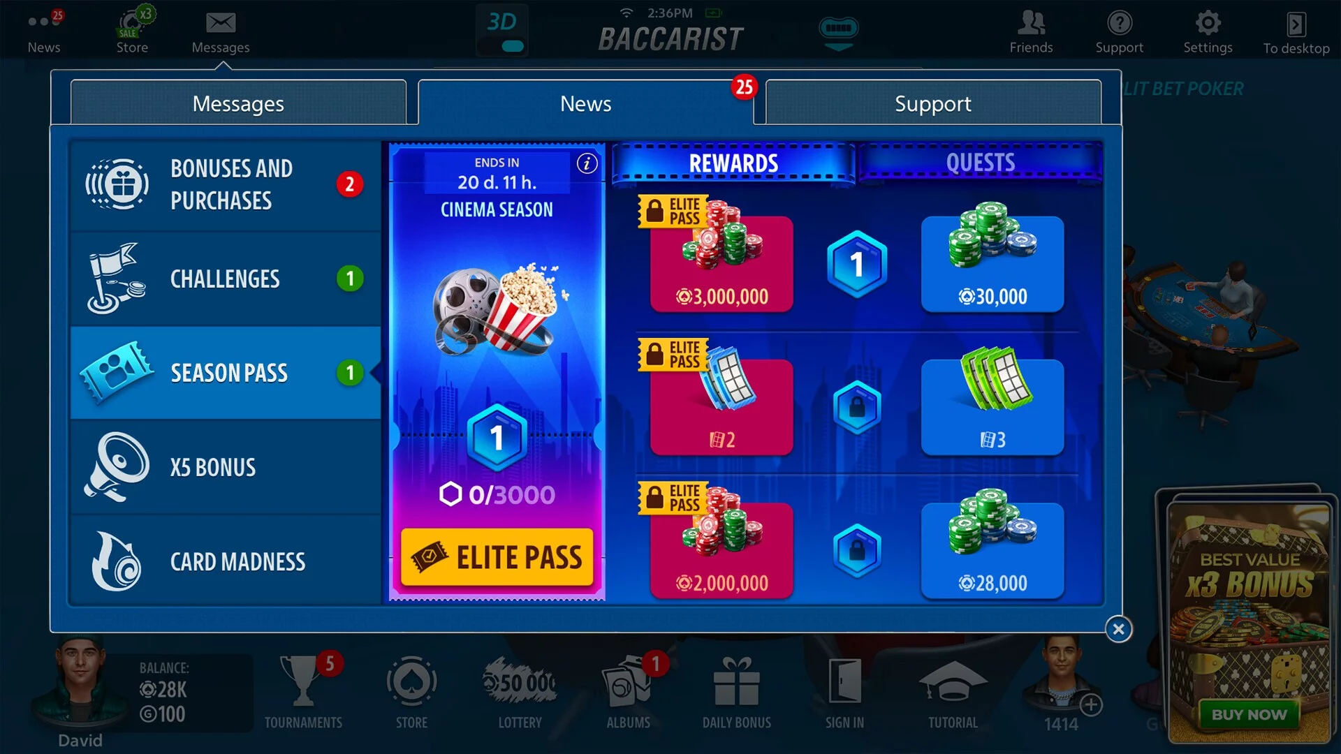 Изображение игры: Baccarat Online: Baccarist