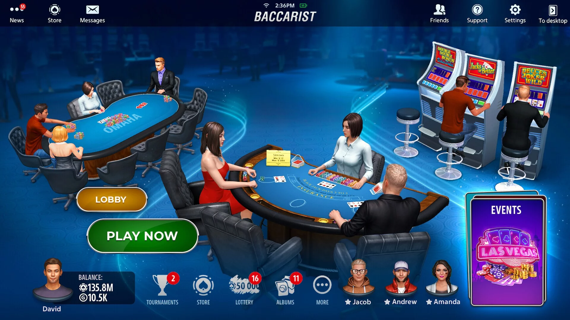 Изображение игры: Baccarat Online: Baccarist