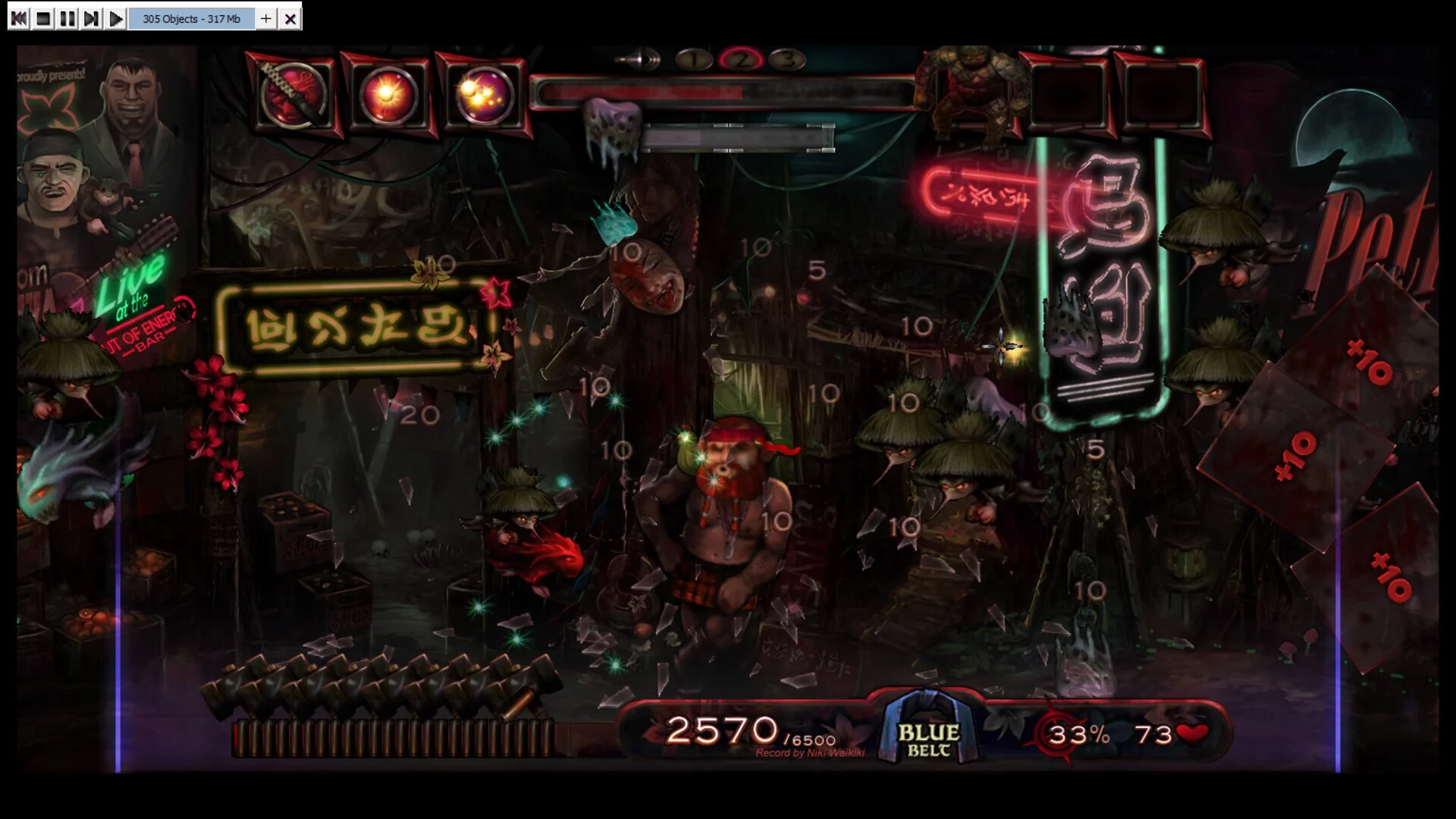 Изображение игры: KABUKI FIRE