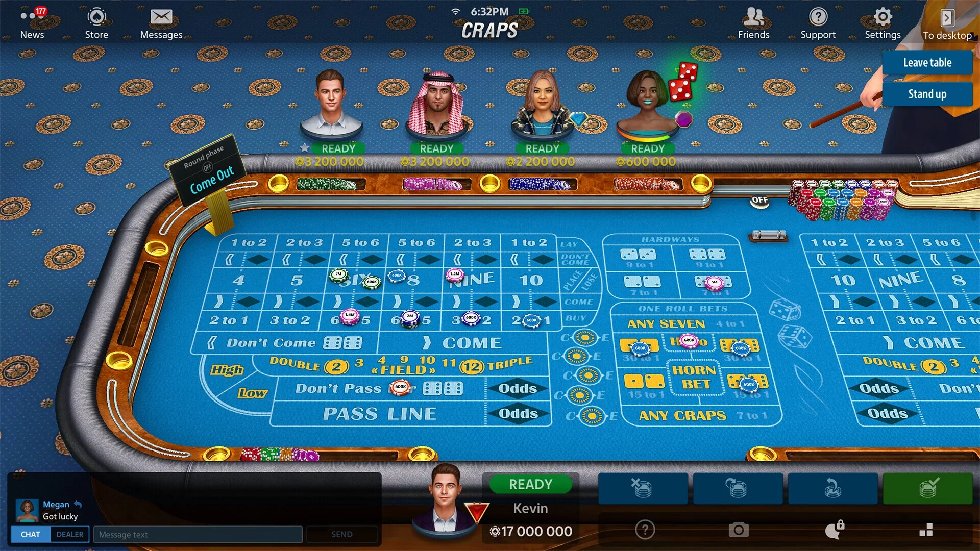 Изображение игры: Vegas Craps by Pokerist