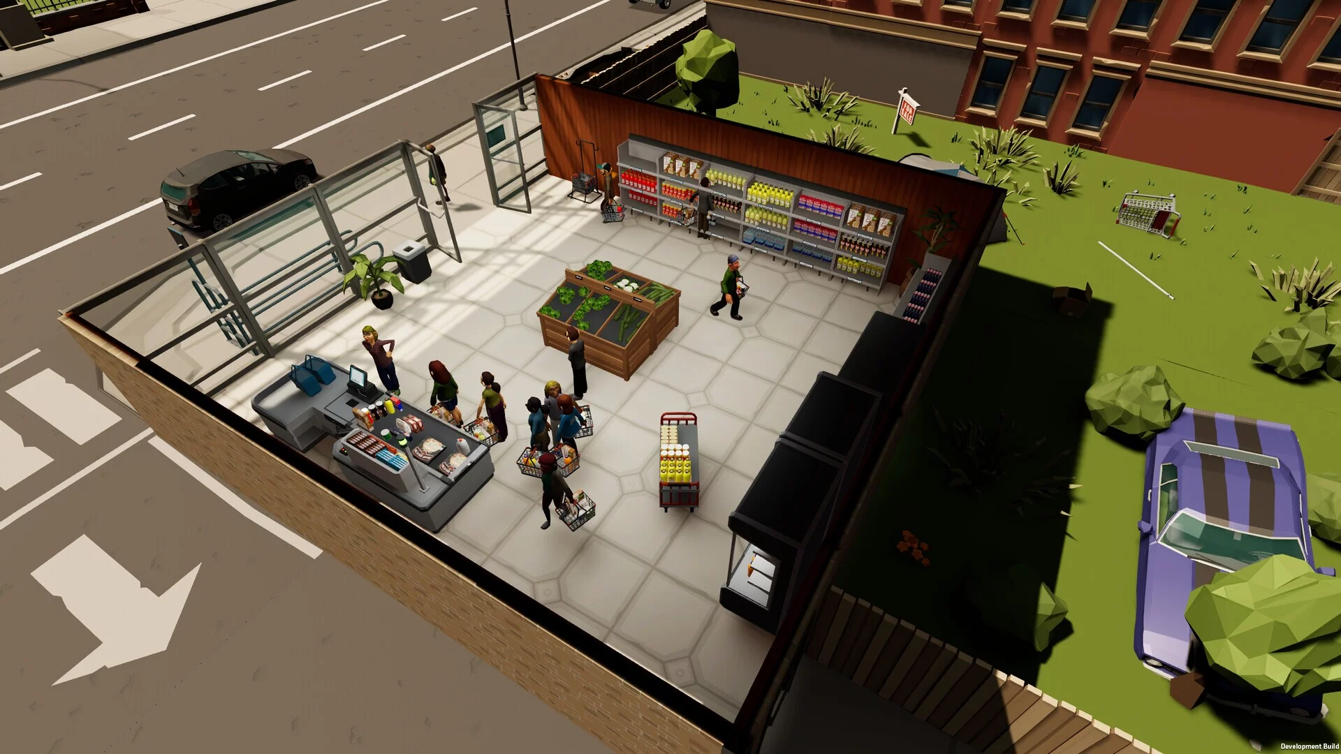Изображение игры: Grocery Store Tycoon