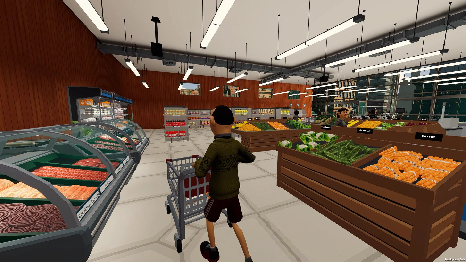 Изображение игры: Grocery Store Tycoon