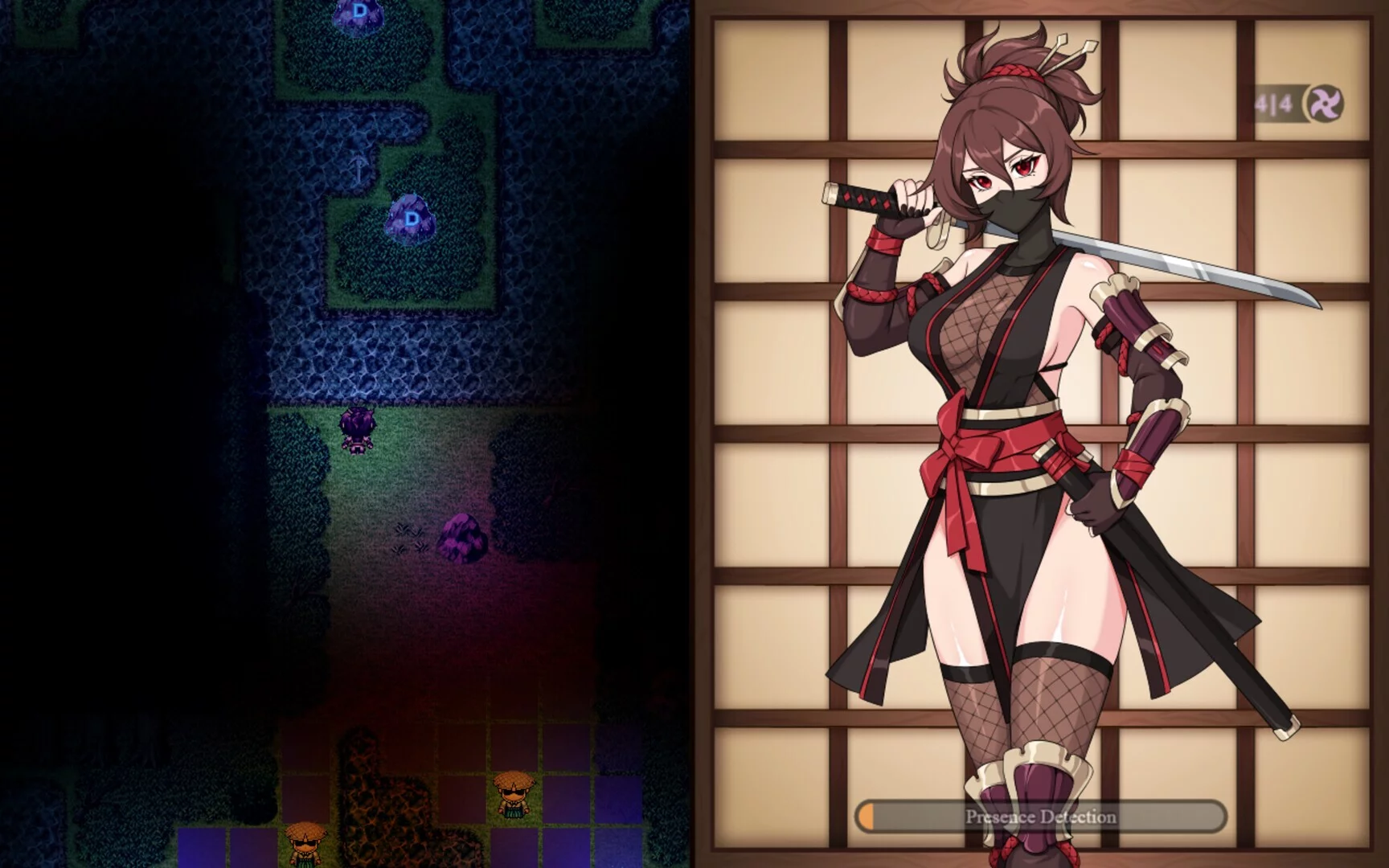 Изображение игры: Kunoichi Keiko: The Lust Village