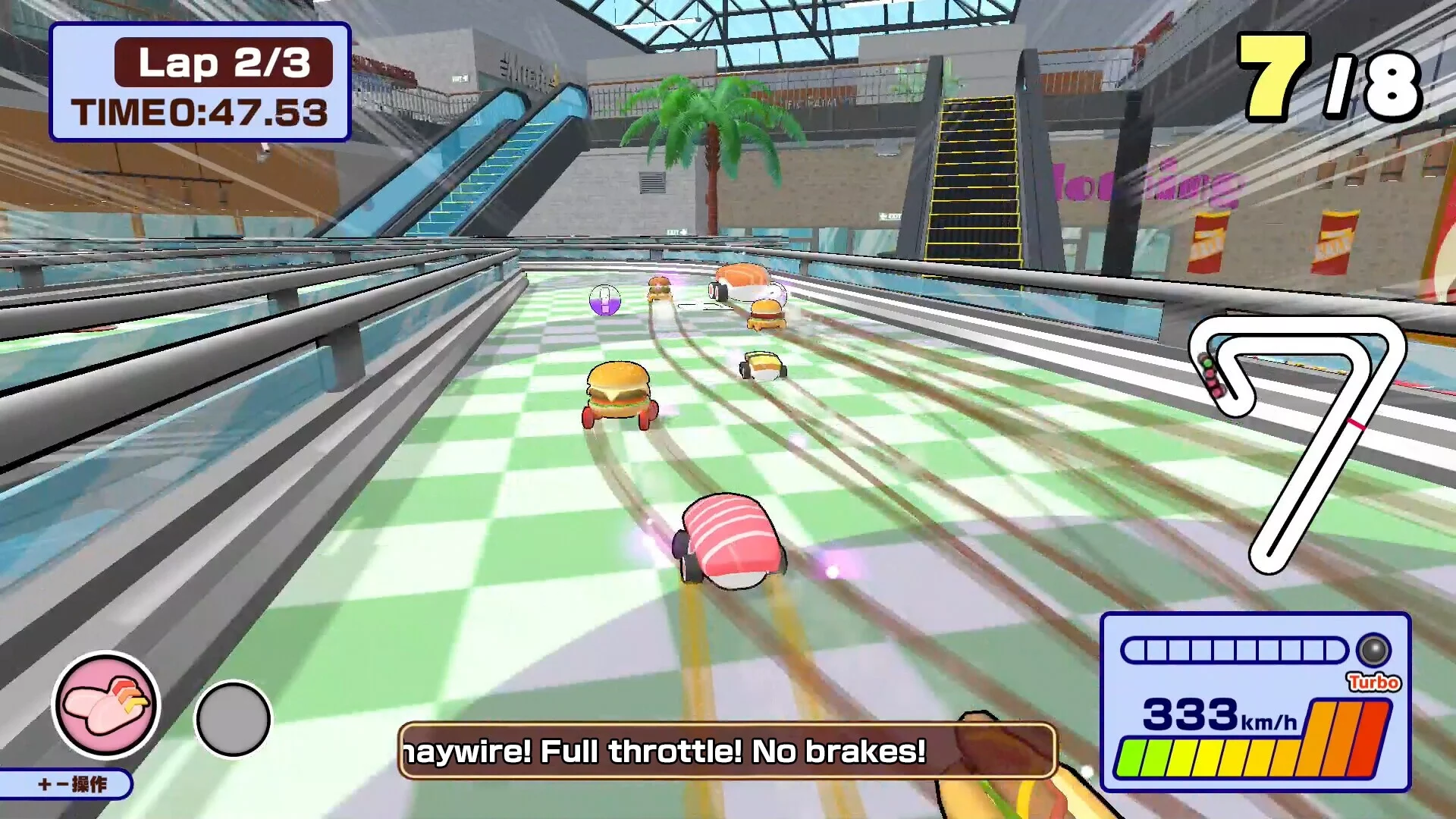 Изображение игры: SUSHI vs BURGER Race