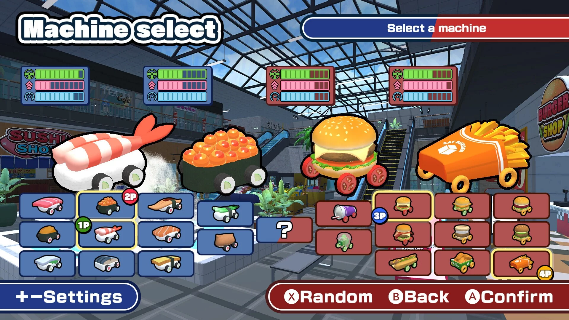 Изображение игры: SUSHI vs BURGER Race