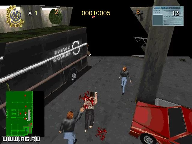Изображение игры: Die Hard Trilogy