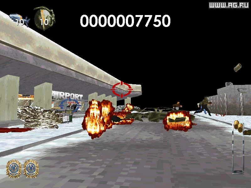 Изображение игры: Die Hard Trilogy