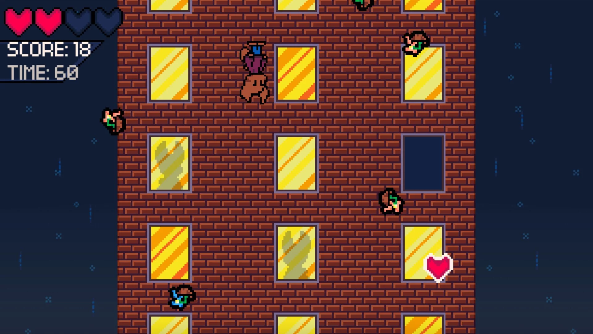 Изображение игры: Fall Cat