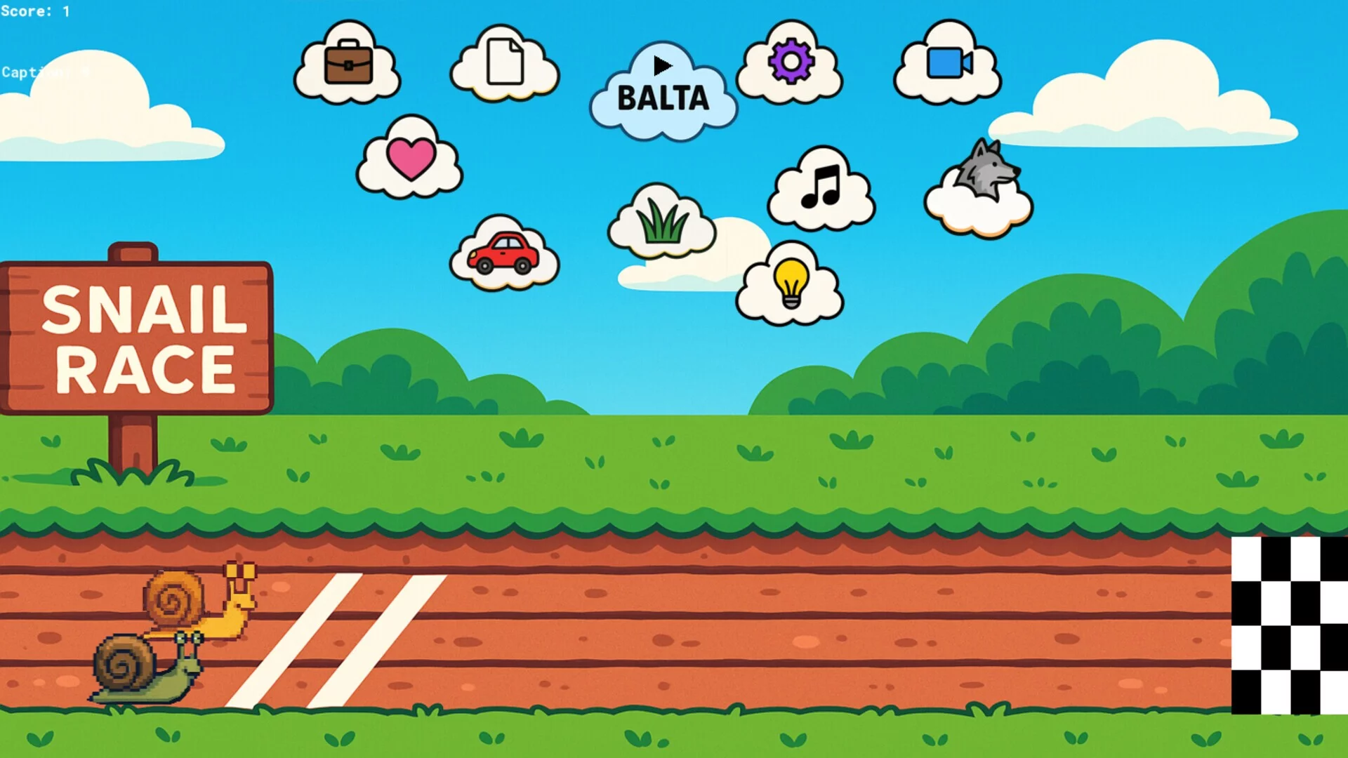 Изображение игры: Snail Race
