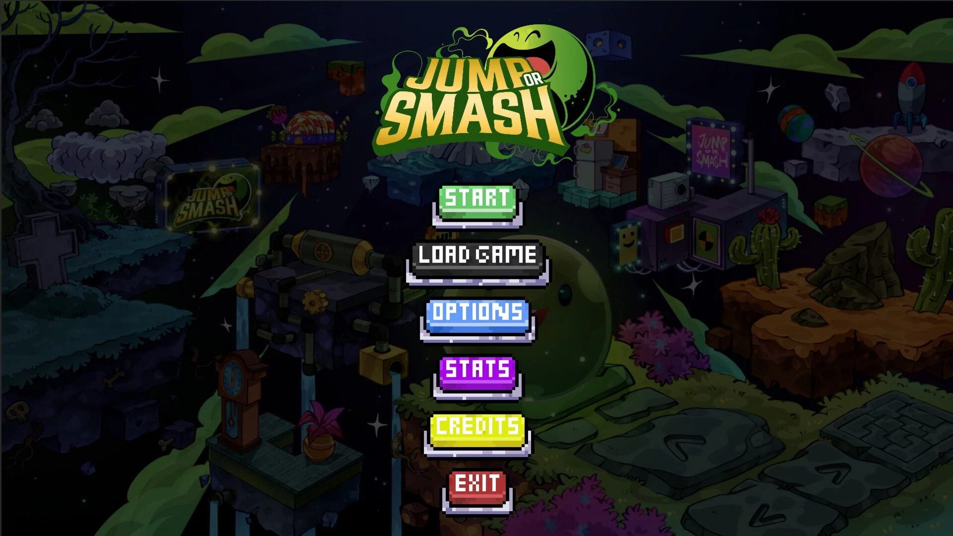 Изображение игры: Jump or Smash