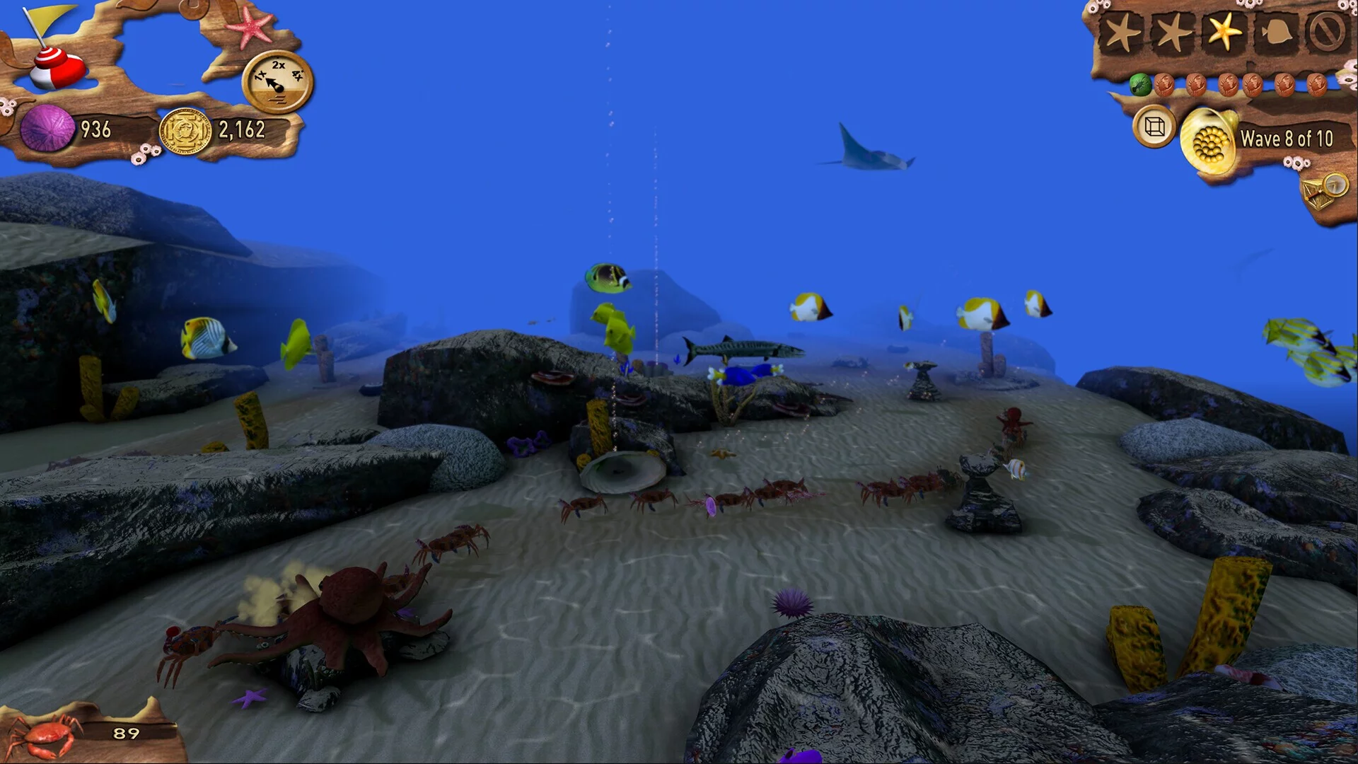 Изображение игры: Reef Defense