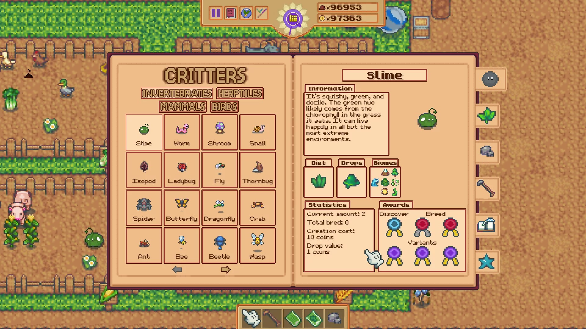 Изображение игры: CritterGarden