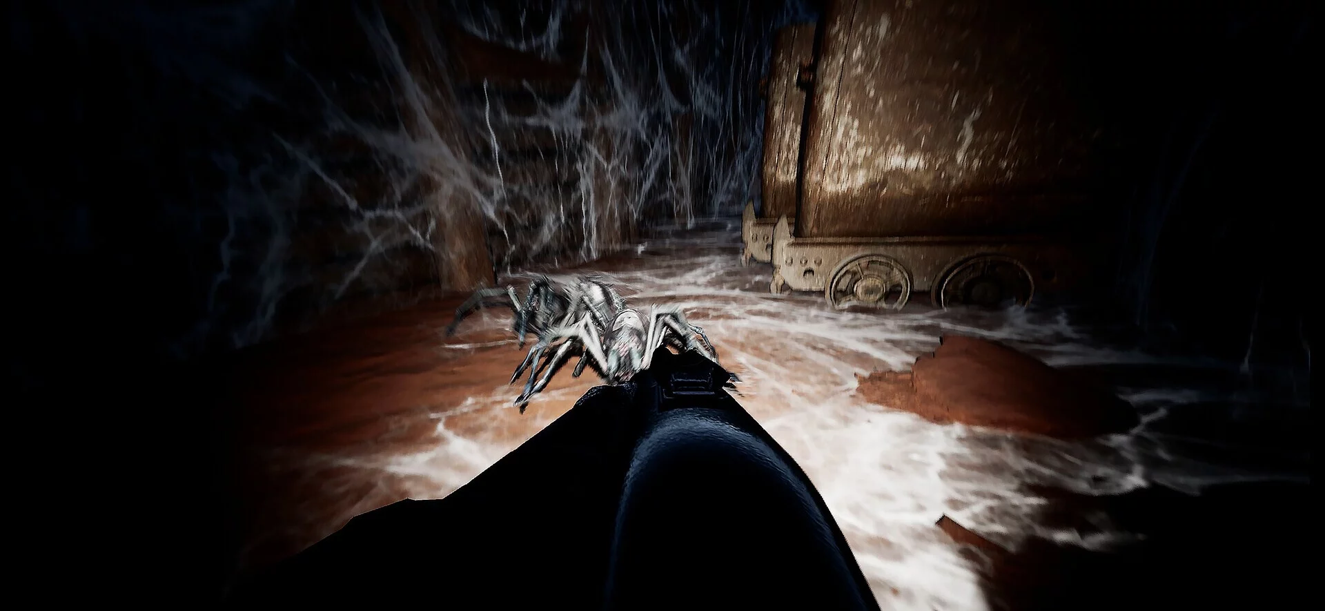 Изображение игры: Mine Spiders