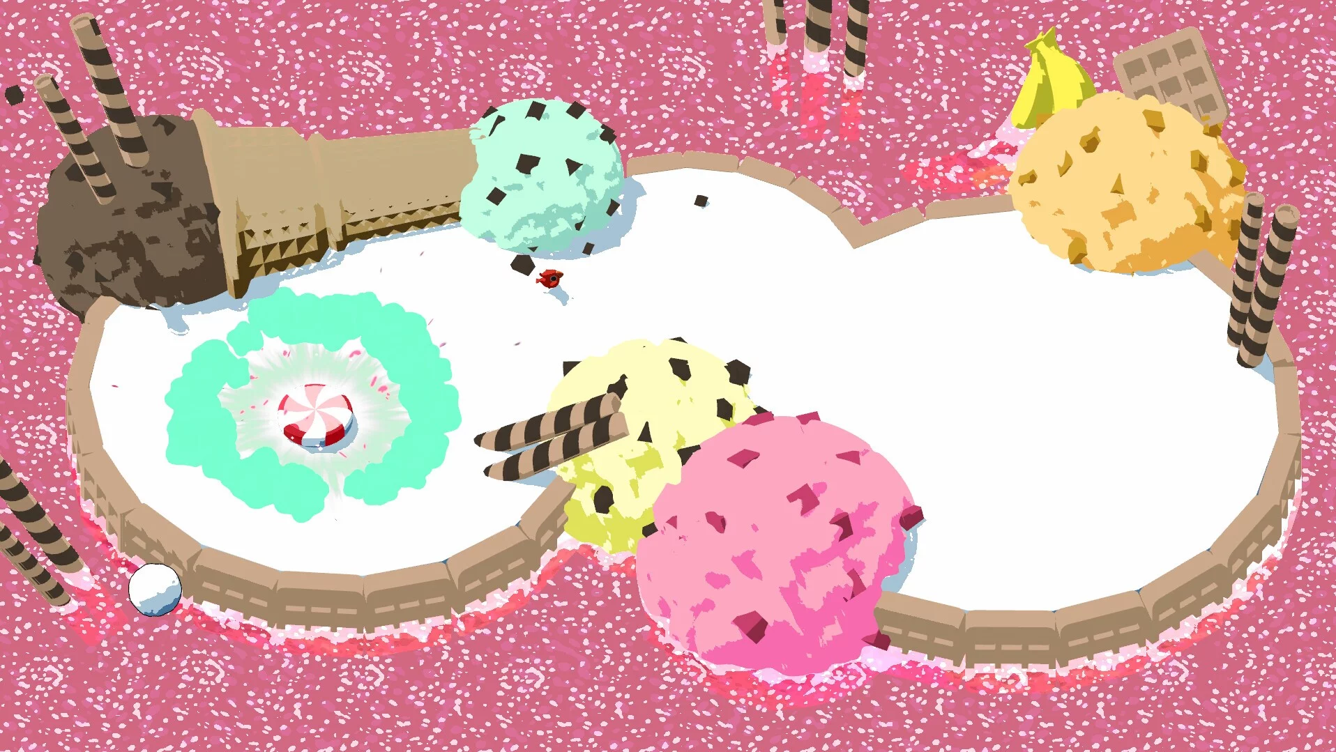 Изображение игры: Snowbrawll