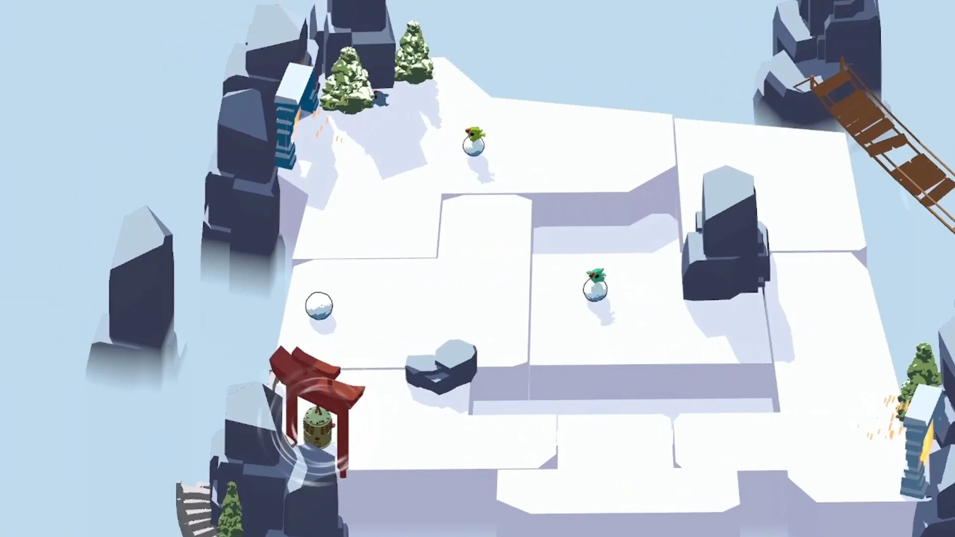 Изображение игры: Snowbrawll