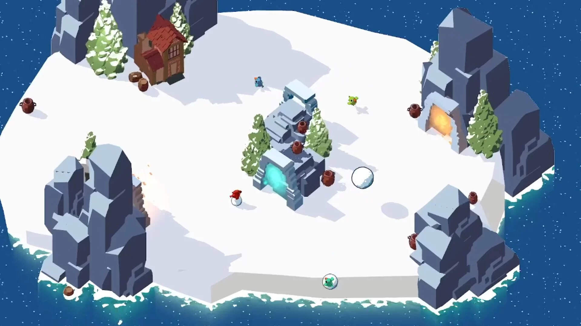 Изображение игры: Snowbrawll