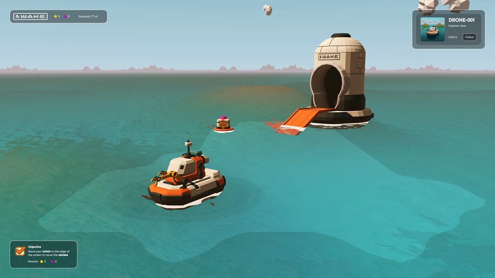 Изображение игры: Wake Explorer