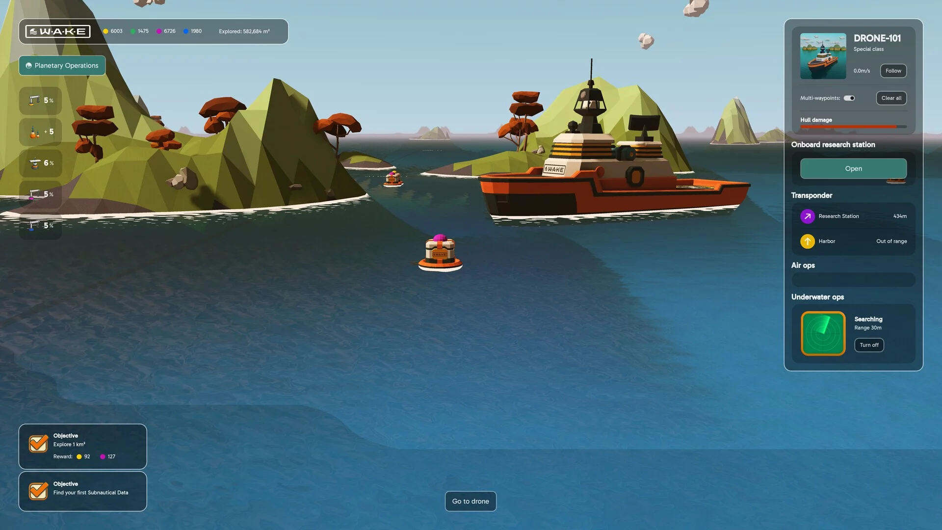 Изображение игры: Wake Explorer