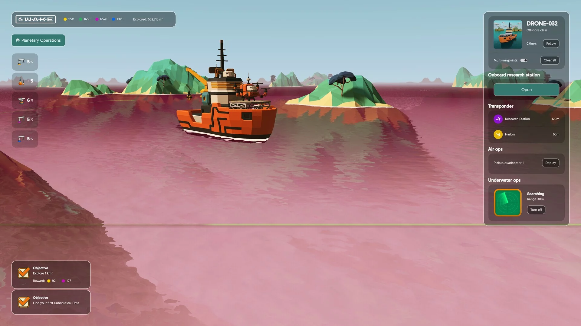 Изображение игры: Wake Explorer