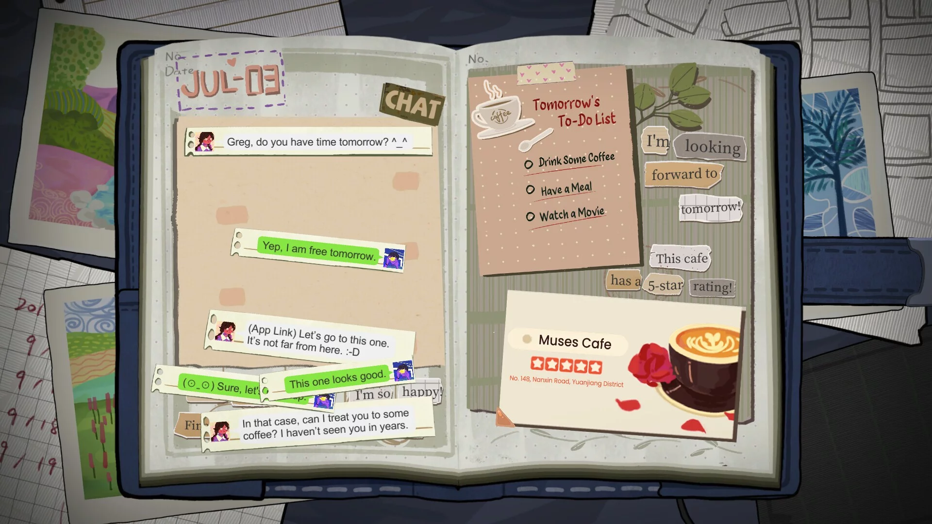Изображение игры: The Diary