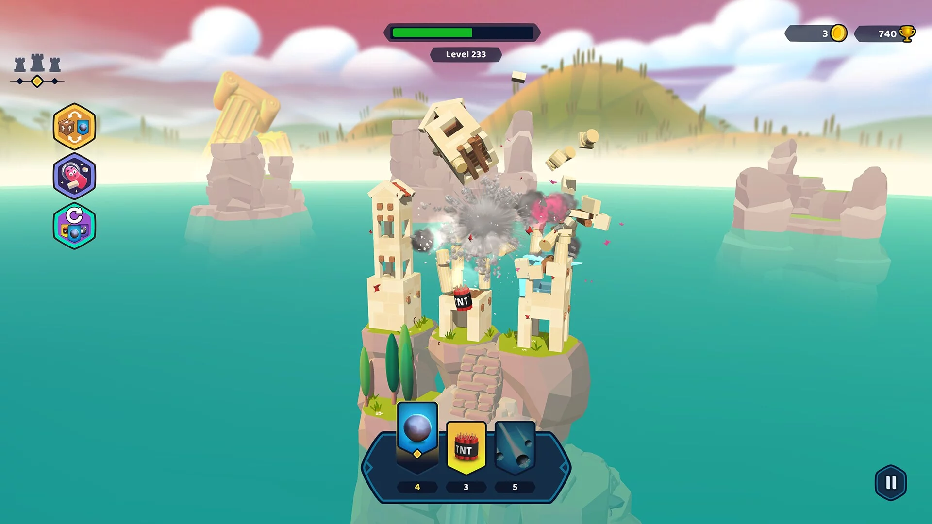 Изображение игры: Castle Crumble