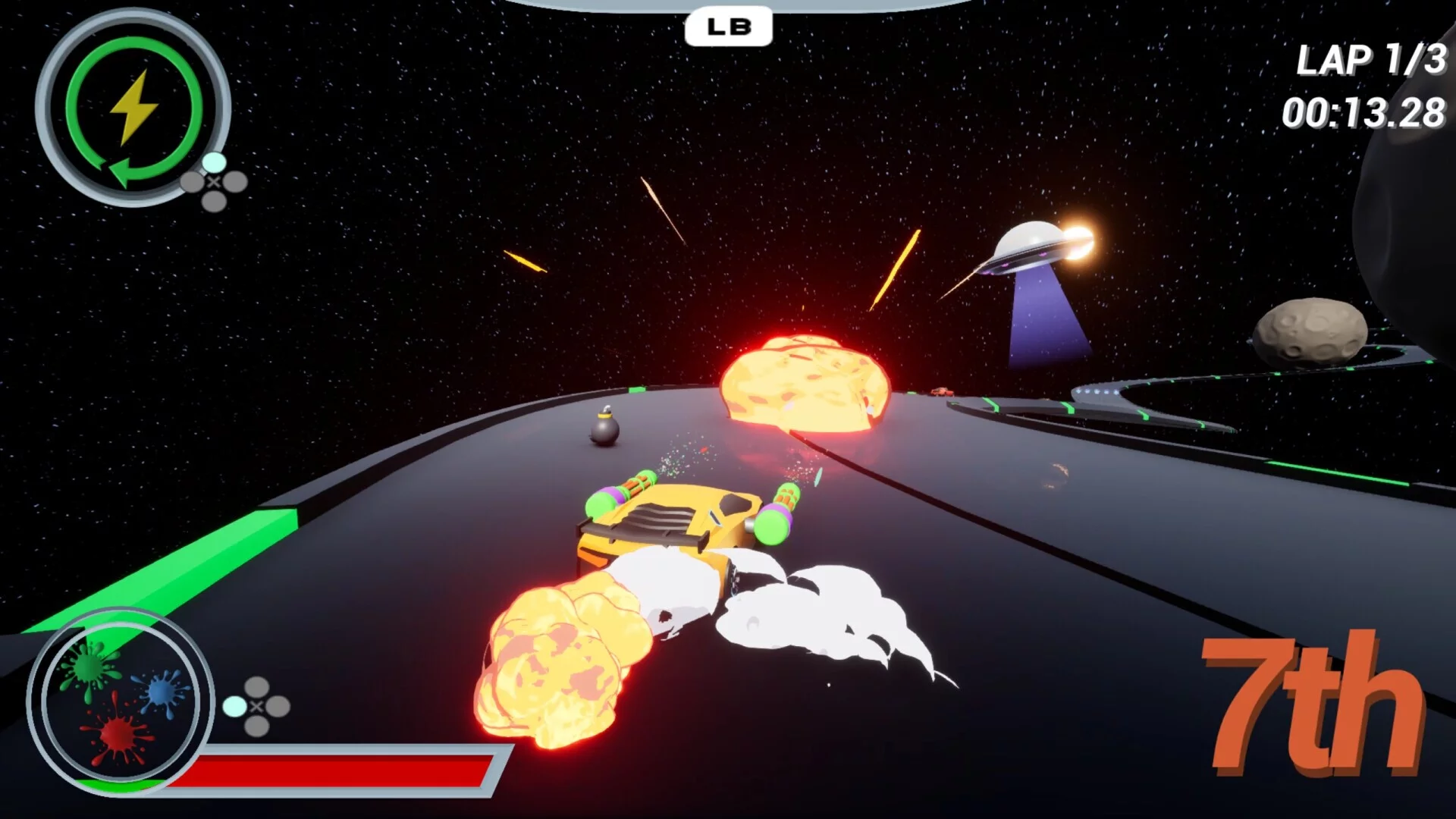Изображение игры: Nitro Battle Racing
